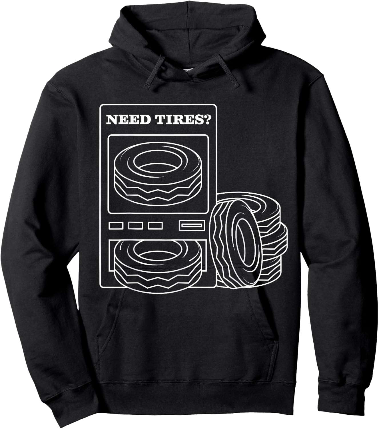 Need Tires? Enthusiast Tyre Wheels Rims Workshop , Black, S Hoodie - Hoodie | Black