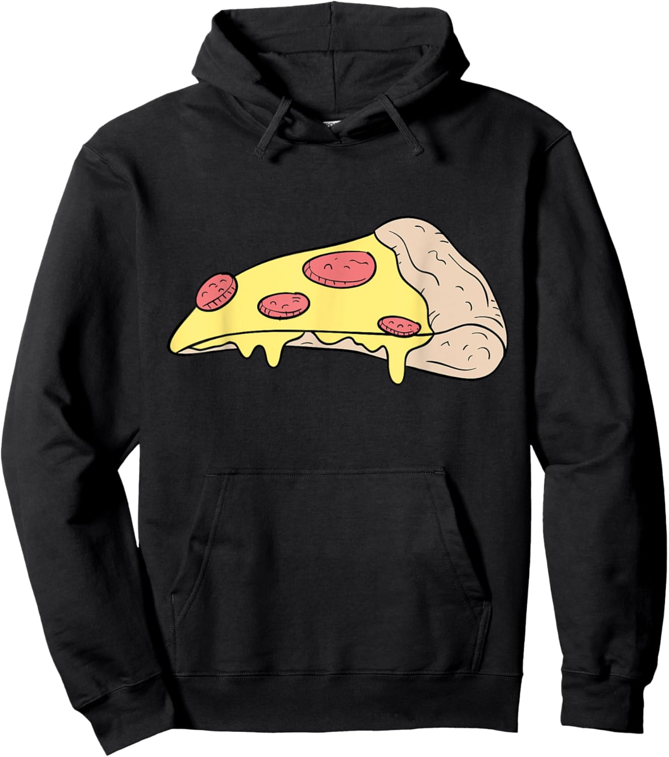 Matching Dad Son Mom Daughter Pizza Slice Shirt Smalls Hoodie - Hoodie | Black
