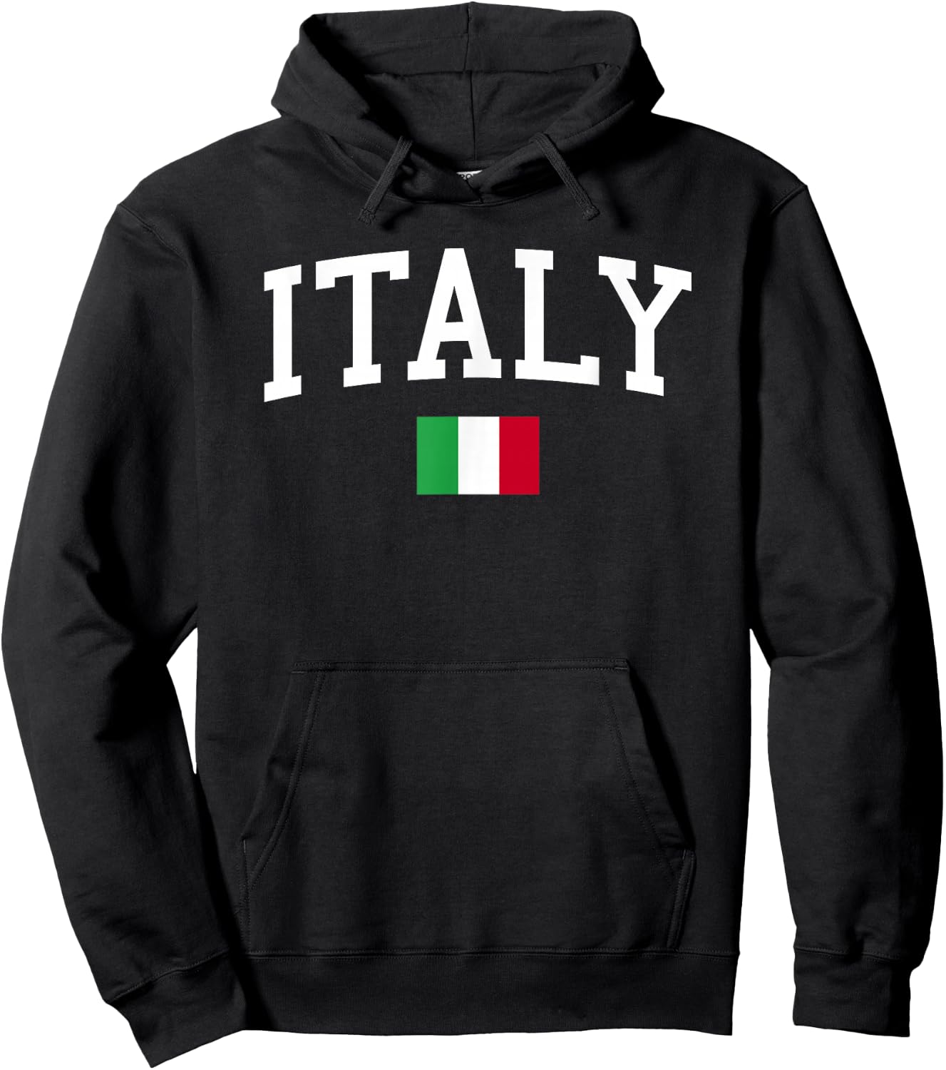 Drapeau Italien pour Homme, Femme, Enfant Hoodie - Hoodie | Black