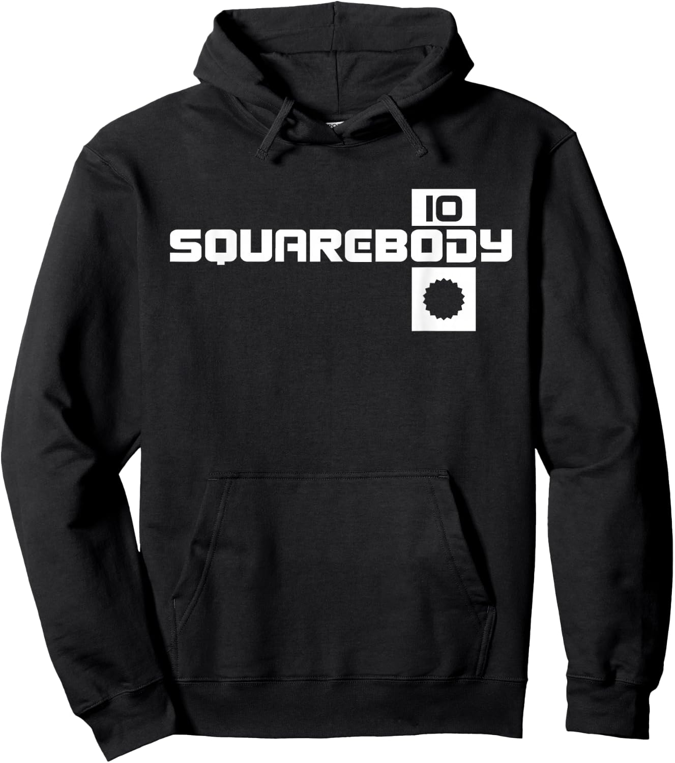 Classic Square body Emblem C10 truck Old school truck Hoodie - Hoodie | Black