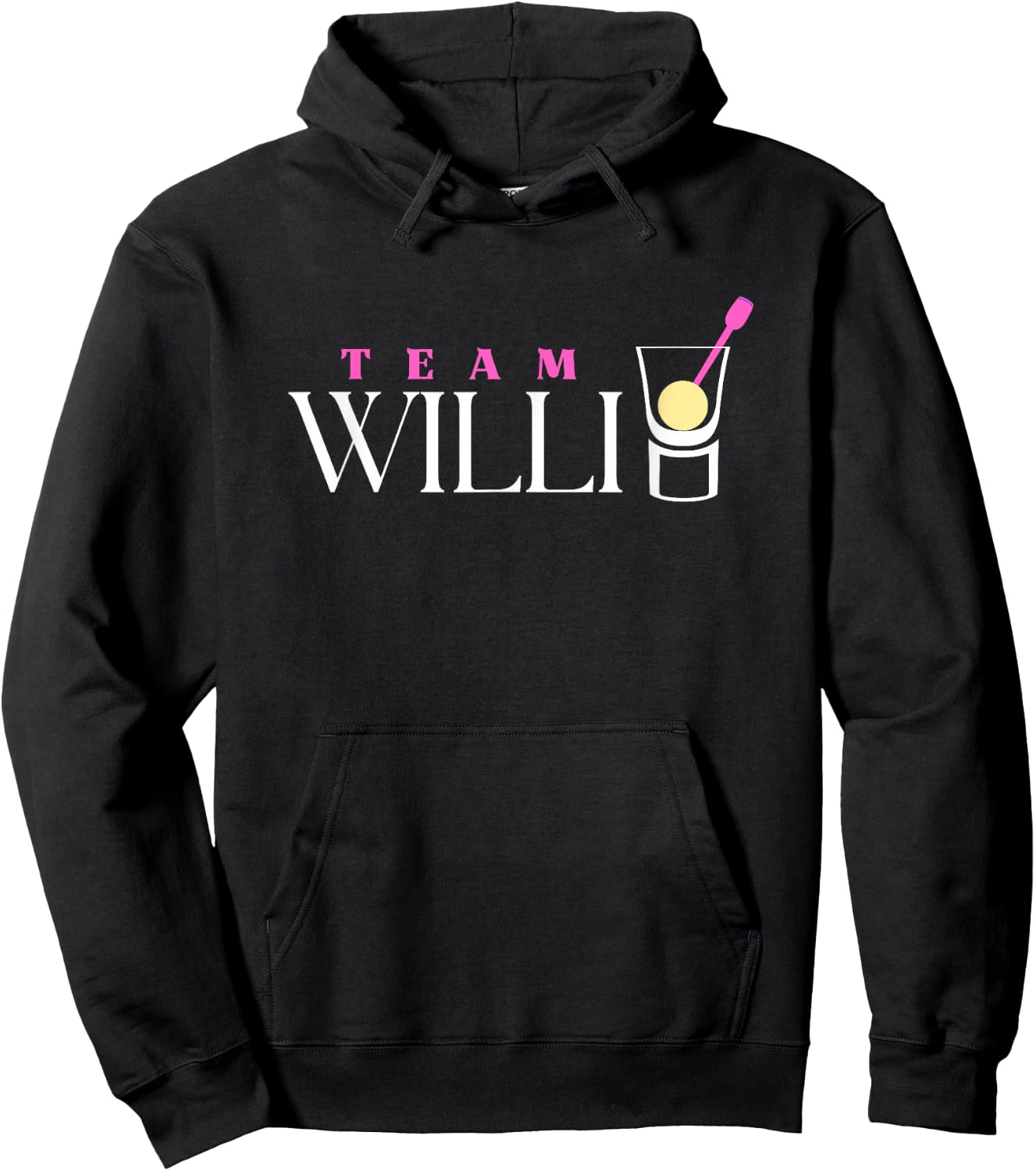 Team Willi | Williams Christ Pear Schnapps Shot Apres Ski , black Hoodie - Hoodie | Black