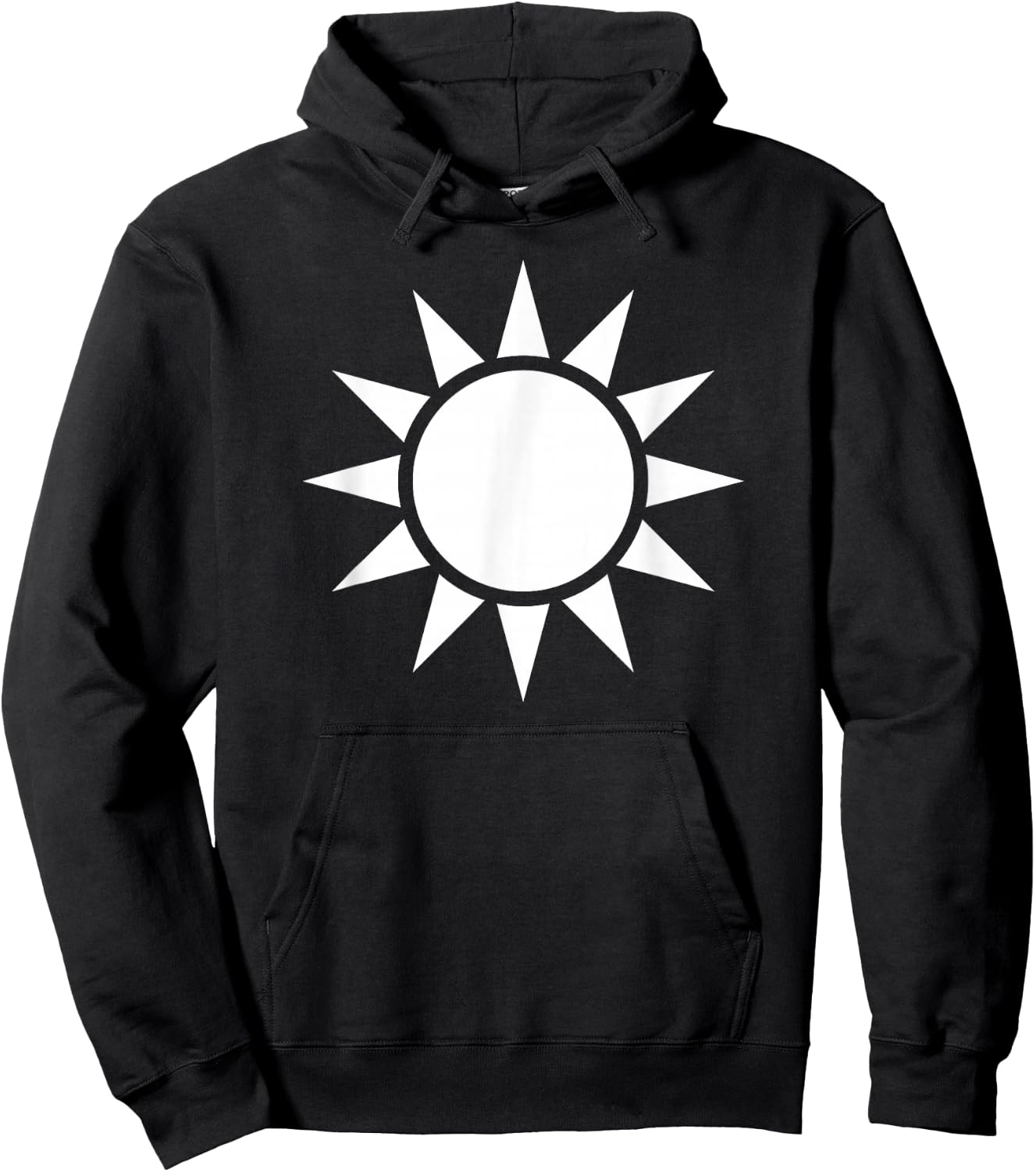 Taiwan Sun Symbol Flag Seal Roc Hoodie - Hoodie | Black
