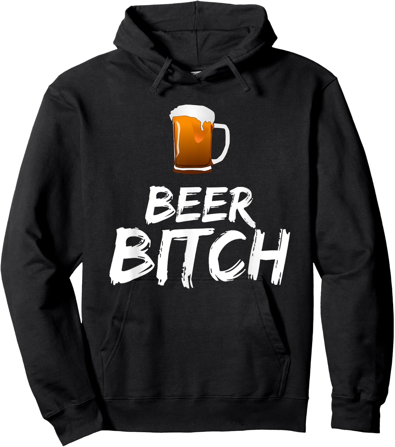 Beer Bitch Fantasy Football Loser Funny Shirt Hoodie - Hoodie | Black