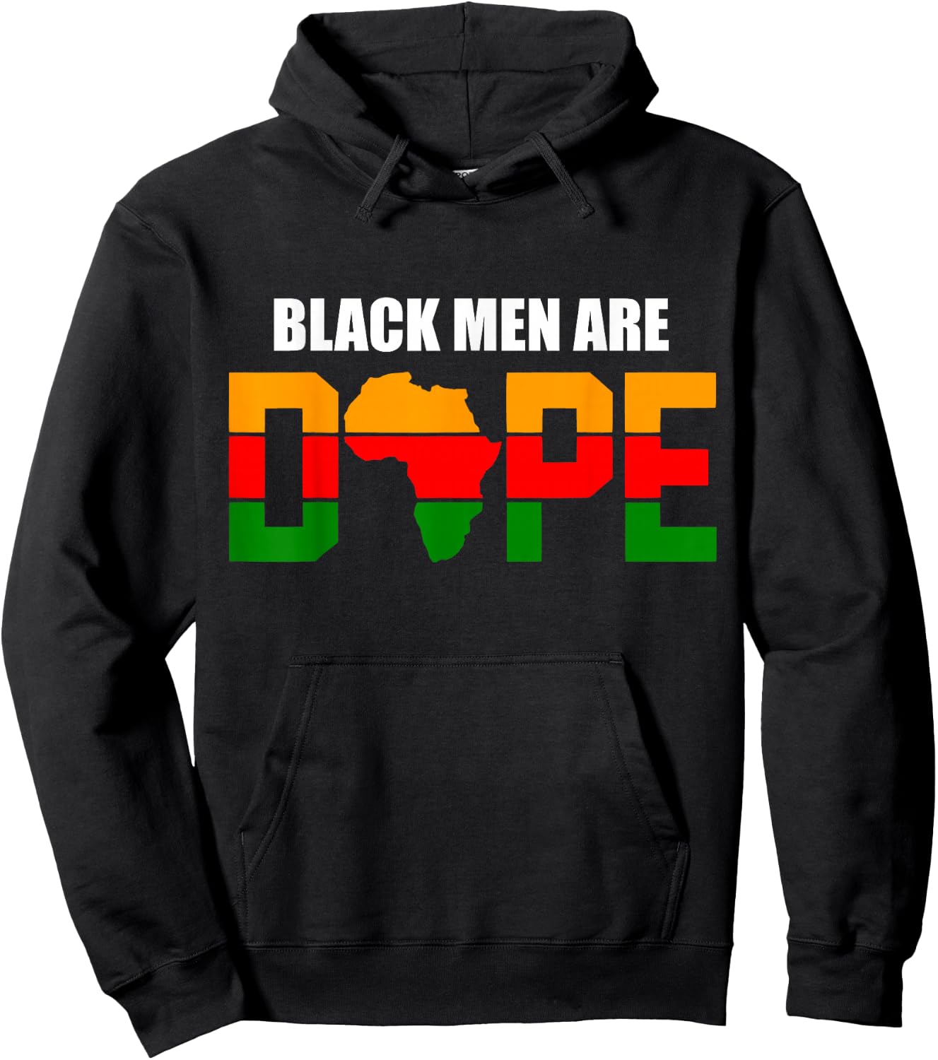 Fathers Day Black Men Are Dope African American Graphic Hoodie - Hoodie | Black