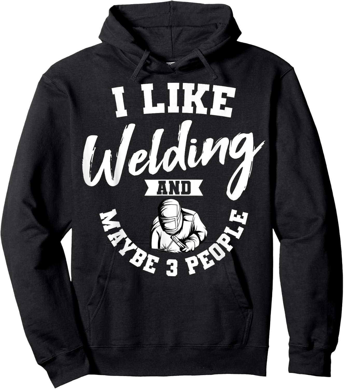 Welding Lover Welder Helmet Metal FabricationFusing MIG Arc Hoodie - Hoodie | Black