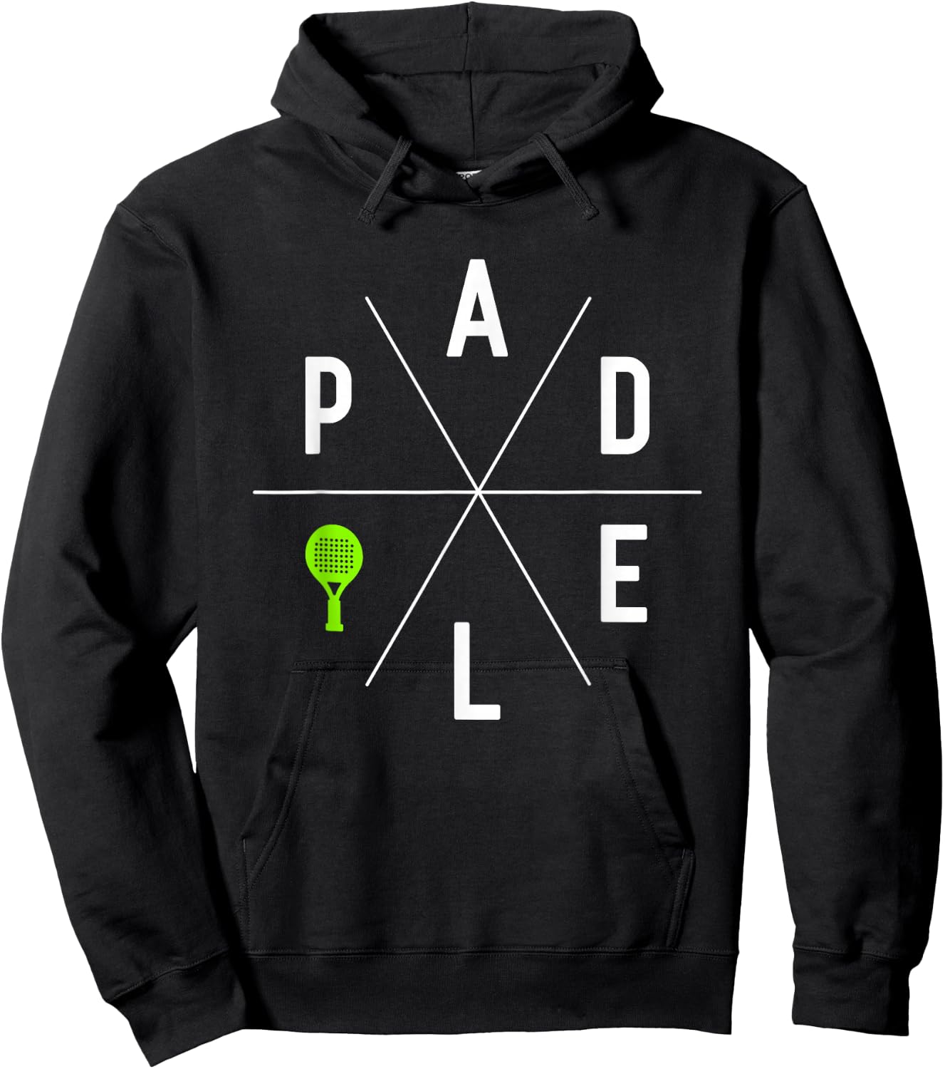 Padel Player Padel Tennis Men's Children's Boys Paddle , black, s Hoodie - Hoodie | Black