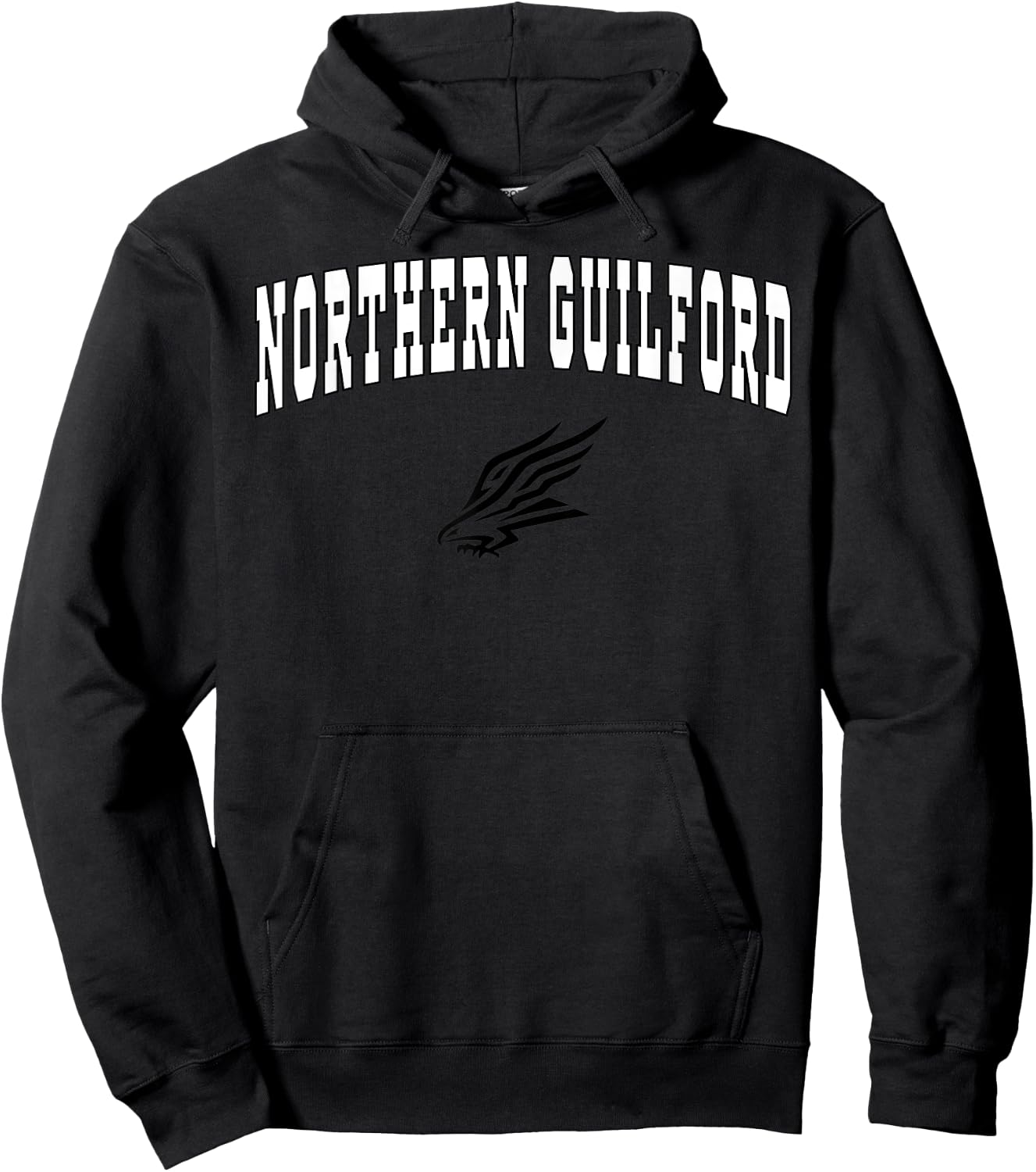 Northern Guilford High School Nighthawks Hoodie - Hoodie | Black