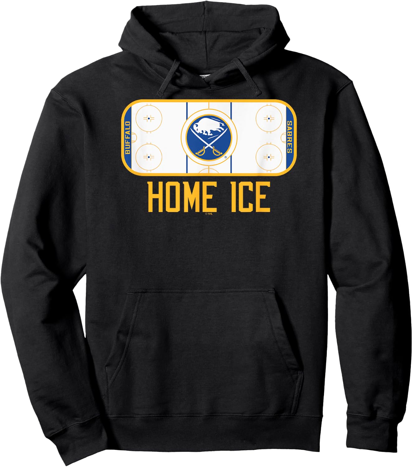 Buffalo Sabres Home Ice Black Officially Licensed Hoodie - Hoodie | Black