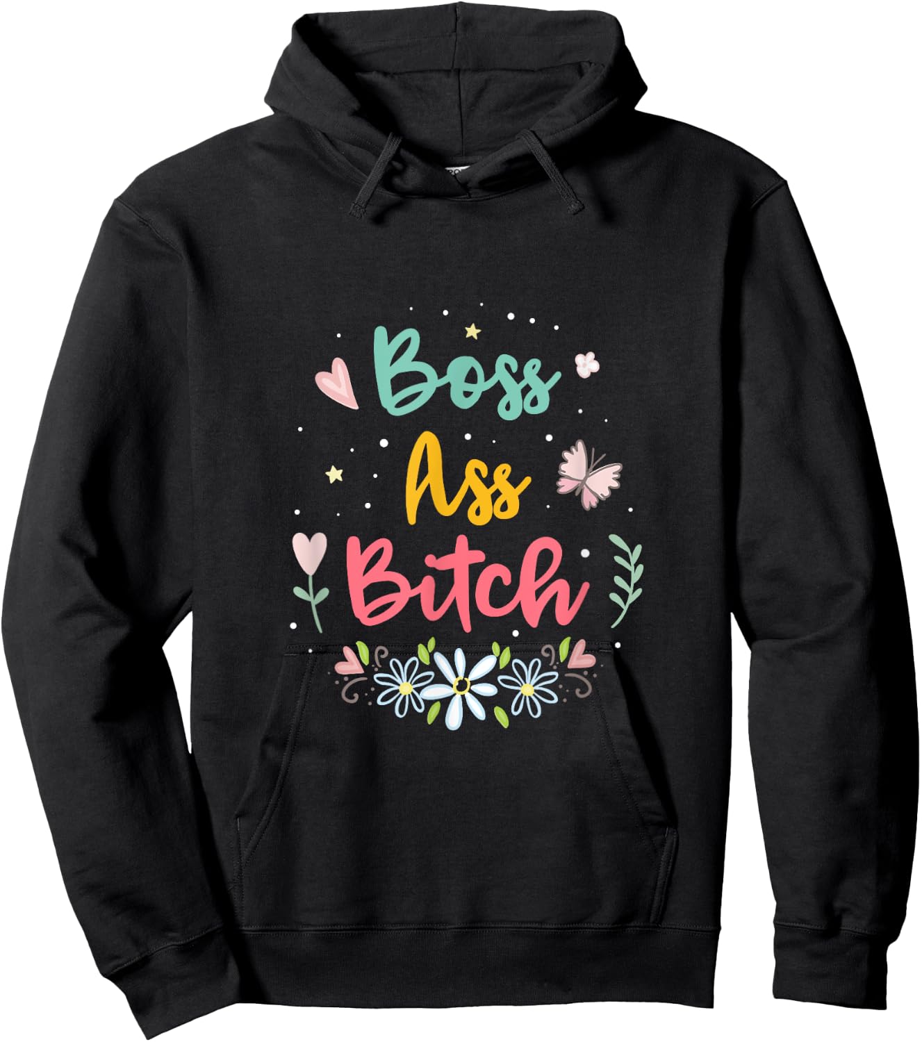 Boss Ass Bitch Hoodie - Hoodie | Black