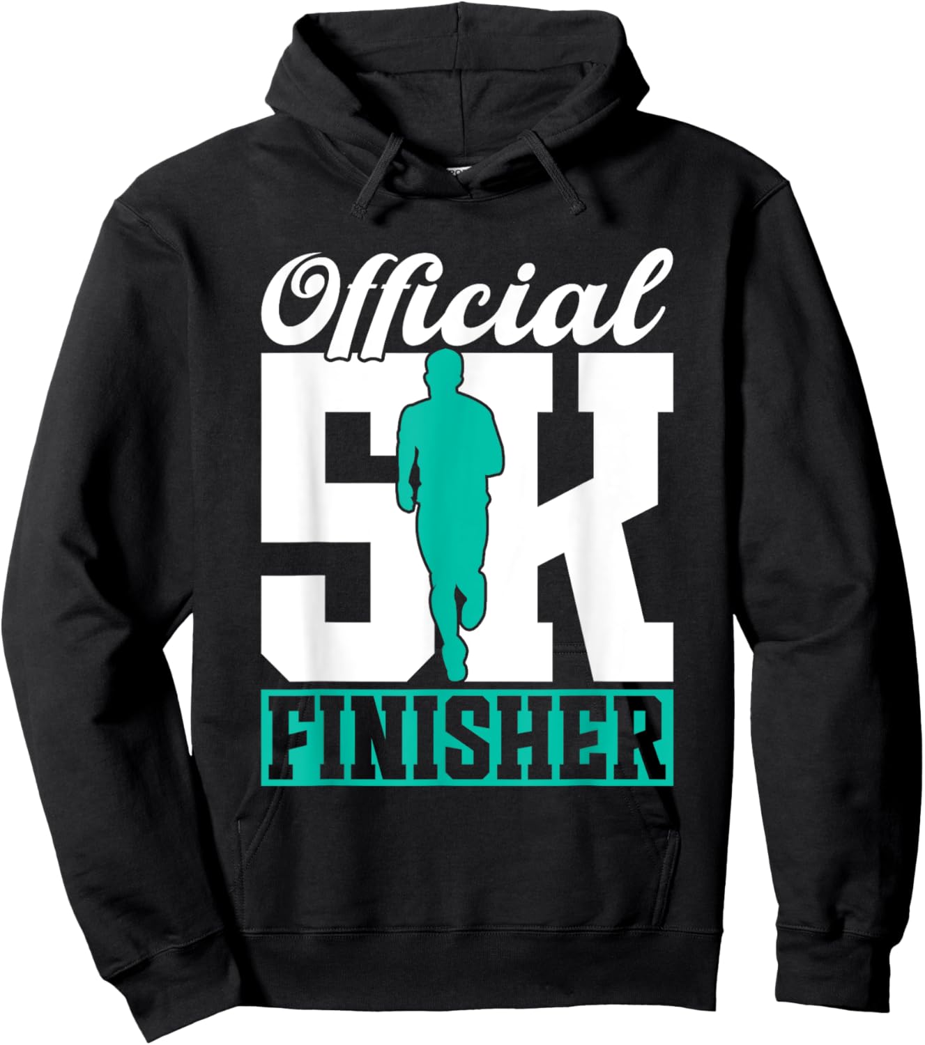 Official 5K Finisher Run Running Race Runner 5K Hoodie - Hoodie | Black