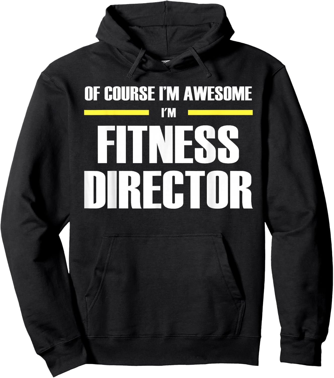 The Original Awesome Fitness Director Hoodie - Hoodie | Black