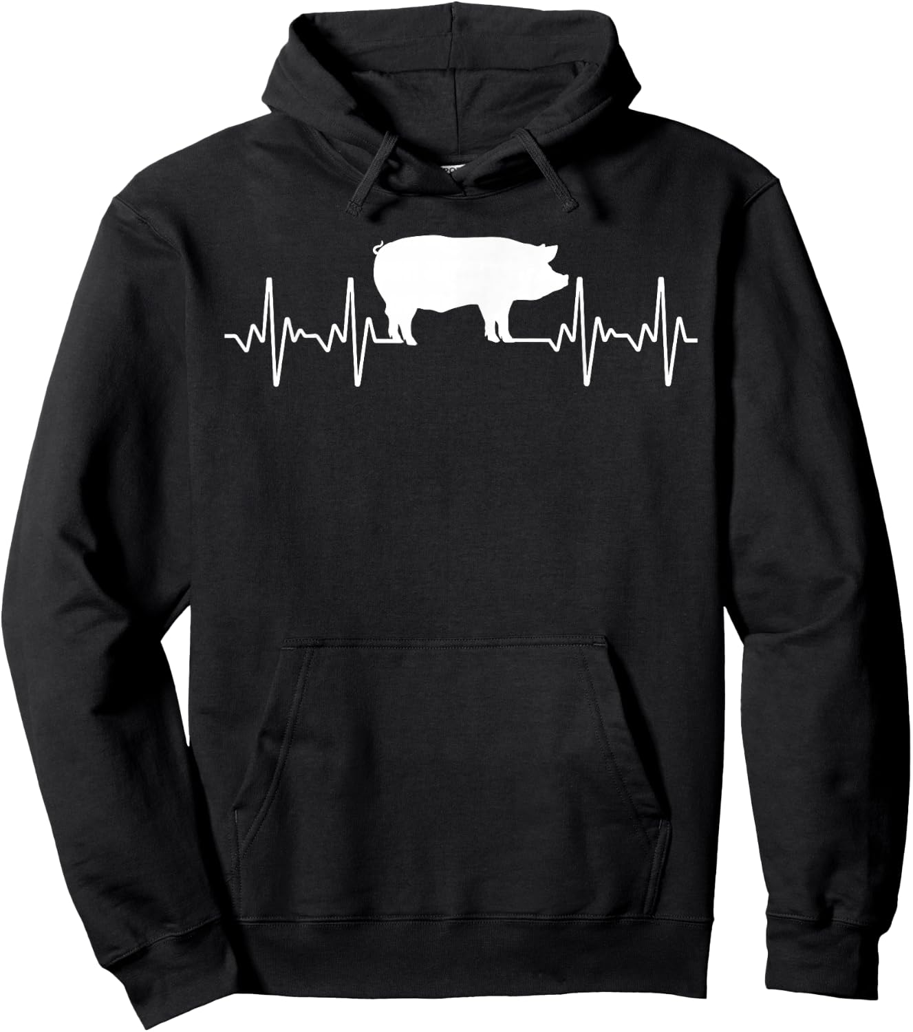 Cute Pig Design Women Kids Pig Farming Pig Lovers Hoodie - Hoodie | Black