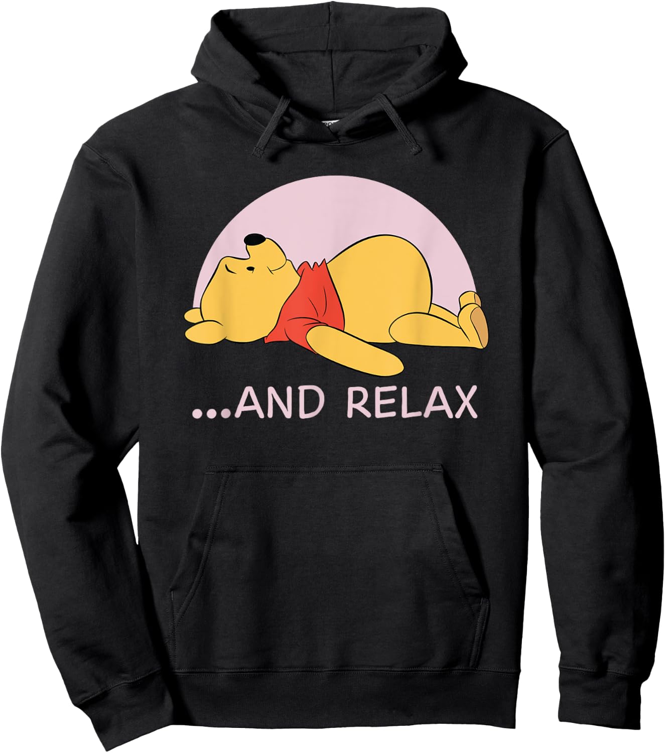Winnie The Pooh Relax Hoodie - Hoodie | Black