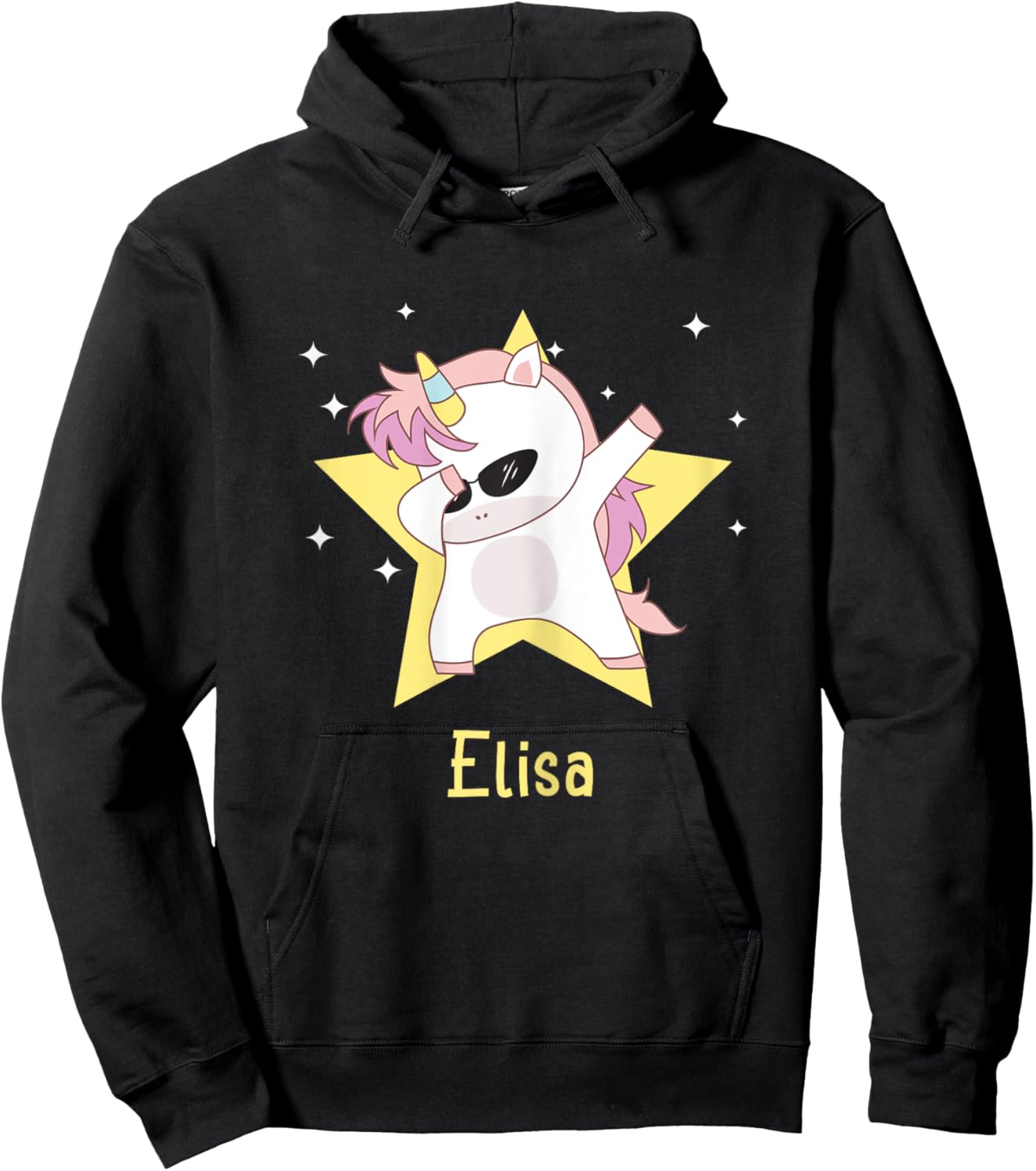 Elisa , Black, Female X-Small Hoodie - Hoodie | Black