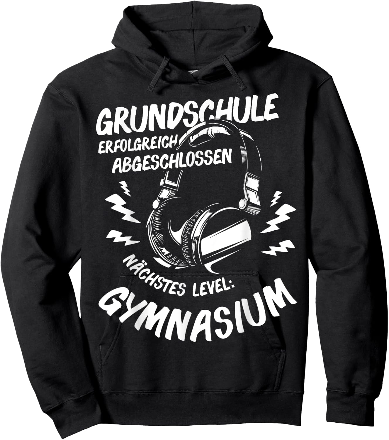 Grundschule Absolvent Abgänger Abschluss Junge Gymnasium Hoodie - Hoodie | Black