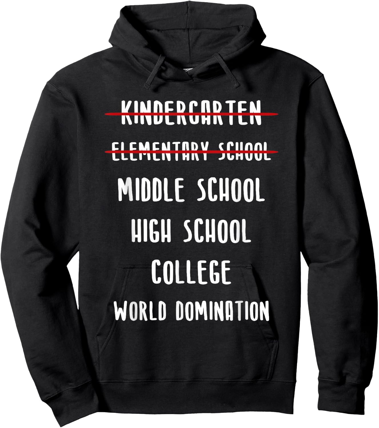 Middle School Graduation Hoodie - Hoodie | Black