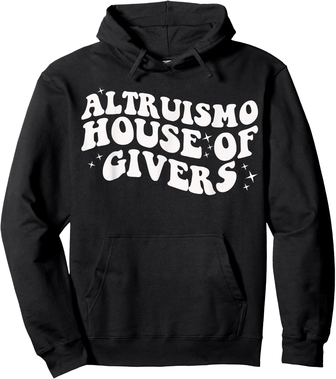 Groovy Altruismo House Of Givers RCA School Spirit Hoodie - Hoodie | Black