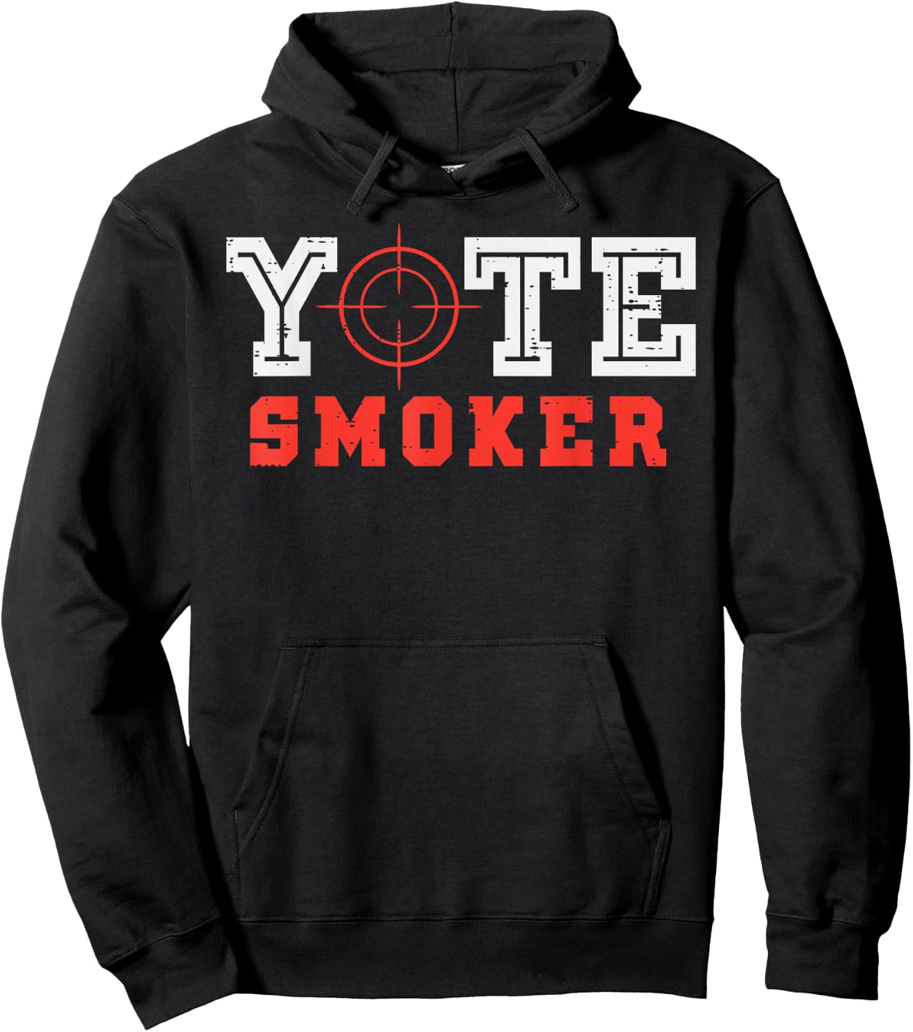 Coyote Hunting Yote Smoker Predator Hunter Men Women Boys Hoodie - Hoodie | Black