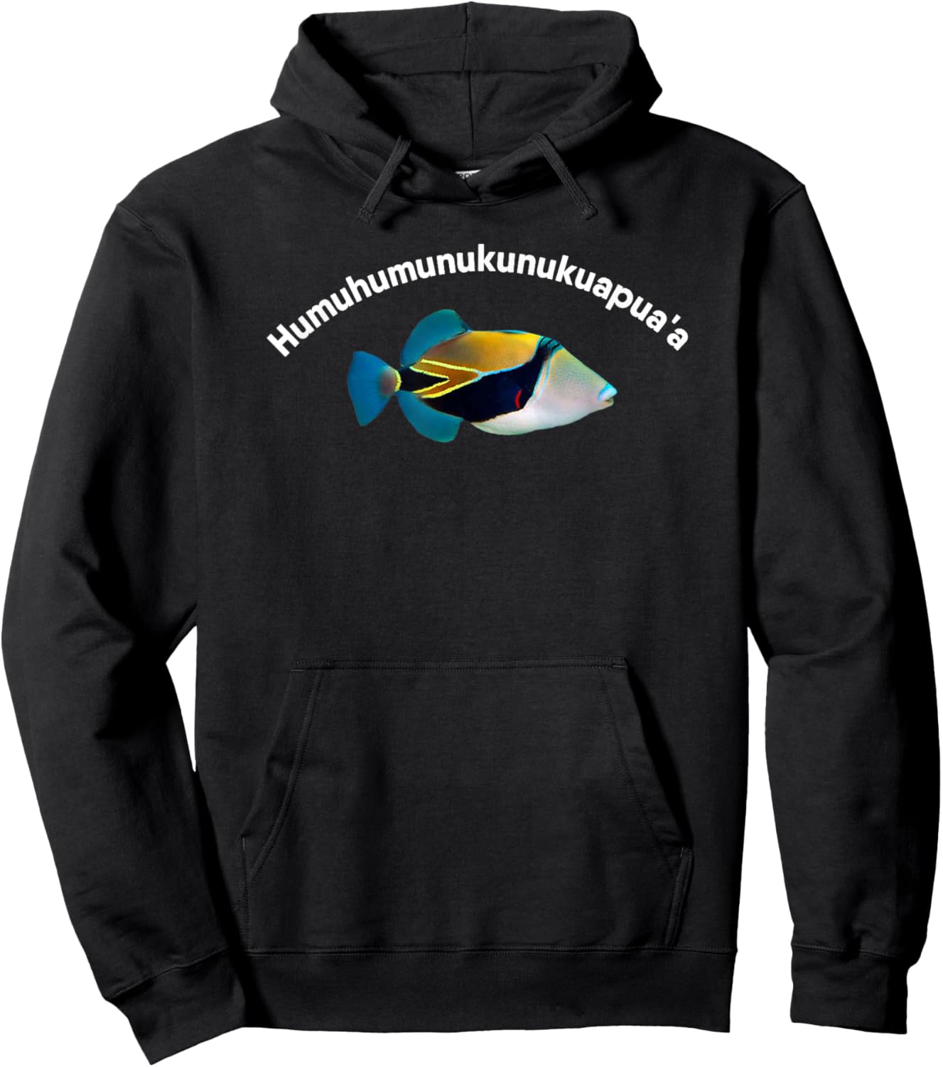 Humuhumunukunukuapua'a Hoodie - Hoodie | Black