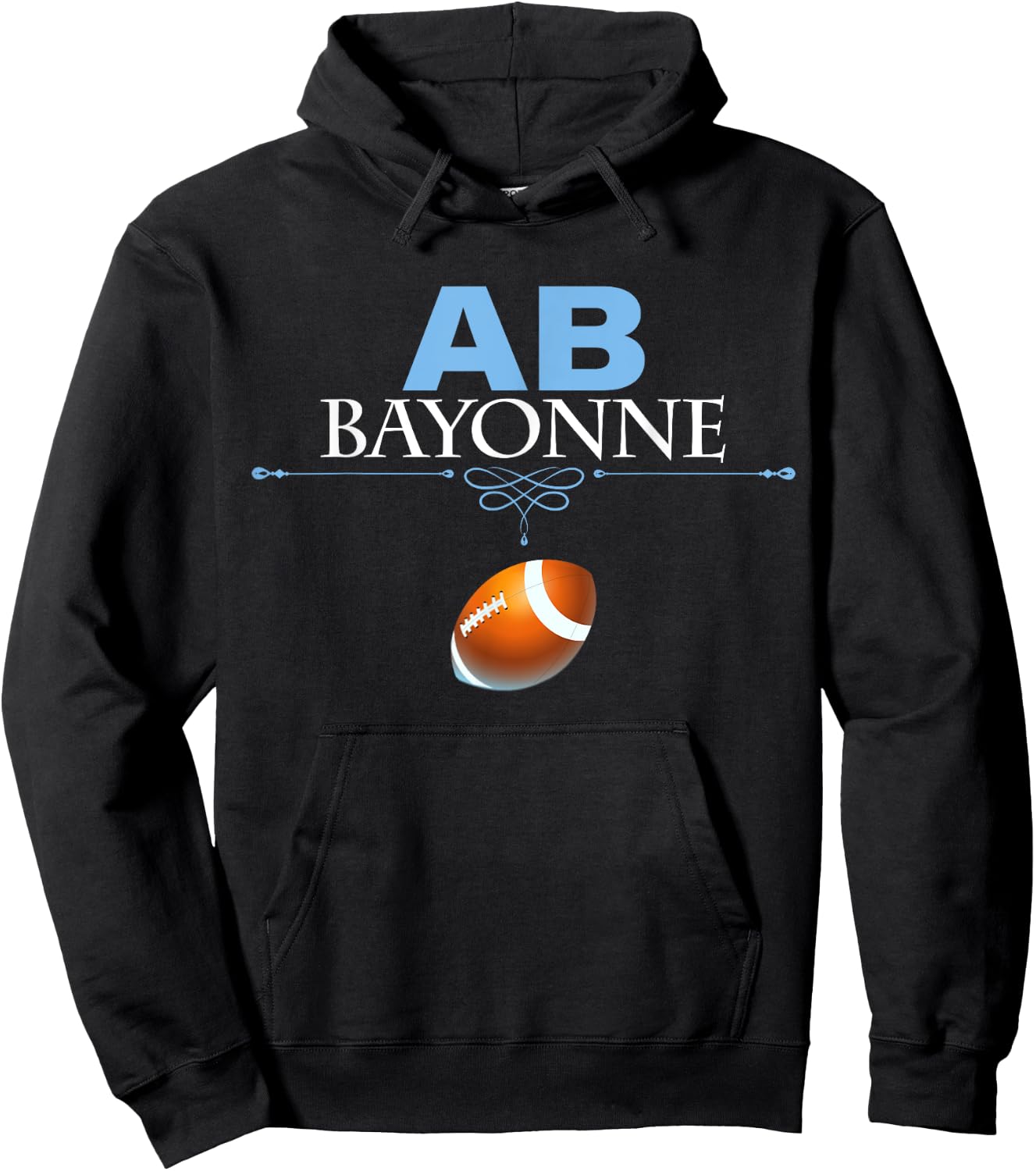 Pride Rugby AB Bayonnais Supporter Man Woman Child , Black, S Hoodie - Hoodie | Black