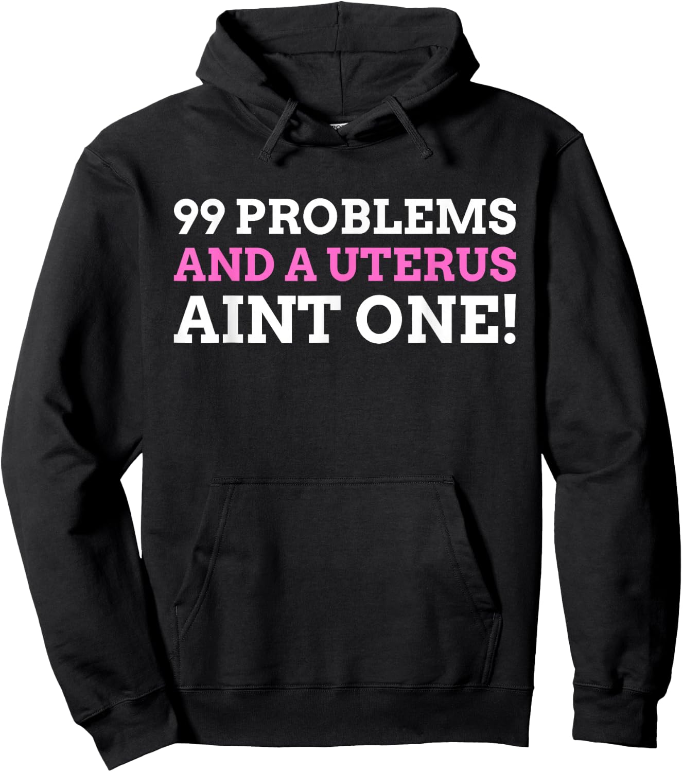 Funny Hysterectomy Gifts Endometriosis Uterus - Black, Small Hoodie - Hoodie | Black