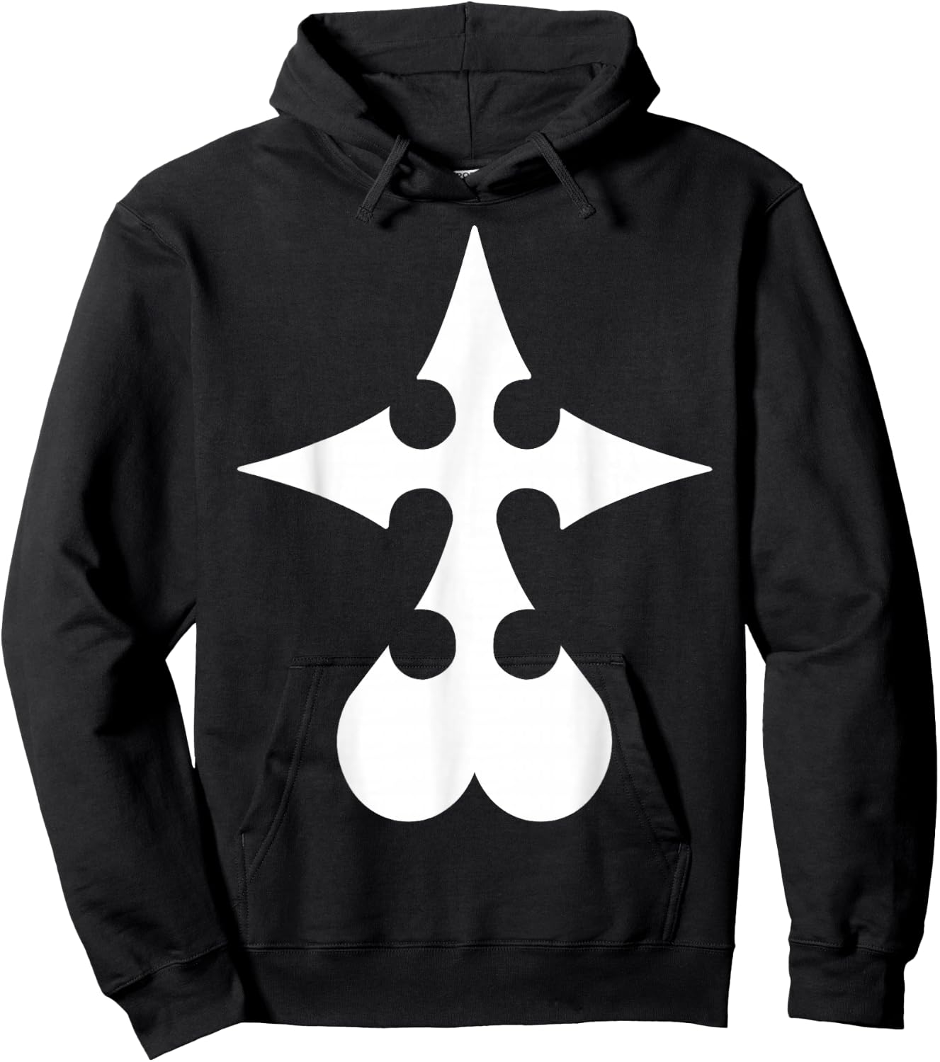 Disney Kingdom Hearts Nobody Symbol Hoodie - Hoodie | Black