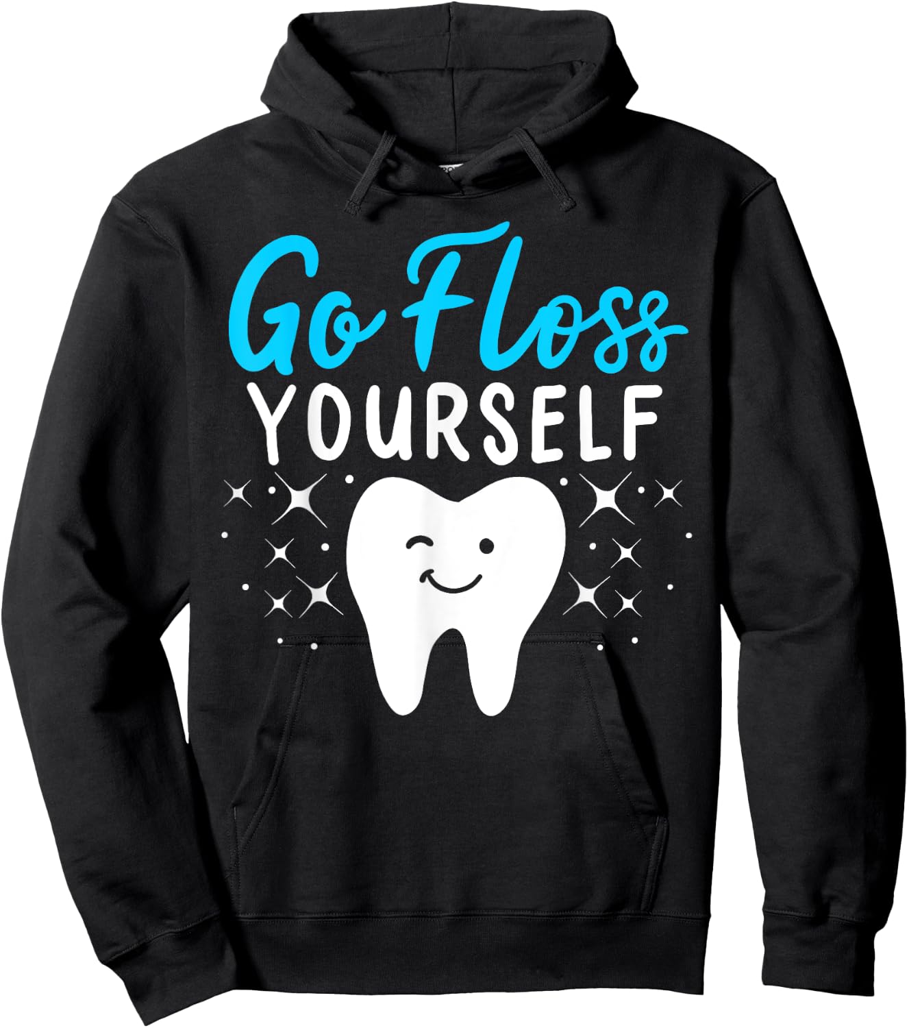 Dental Assistant Hygienist Dentist Tooth Gift Hoodie - Hoodie | Black