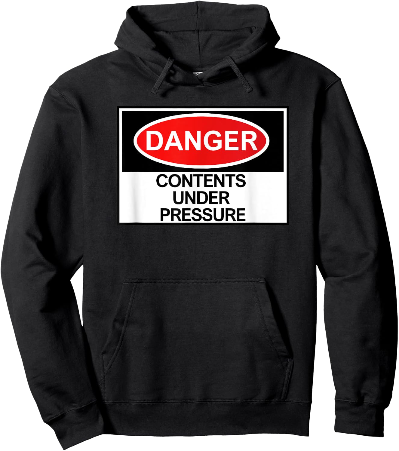 Smooth N Chunky Danger Contents Under Pressure , Small, Black Hoodie - Hoodie | Black