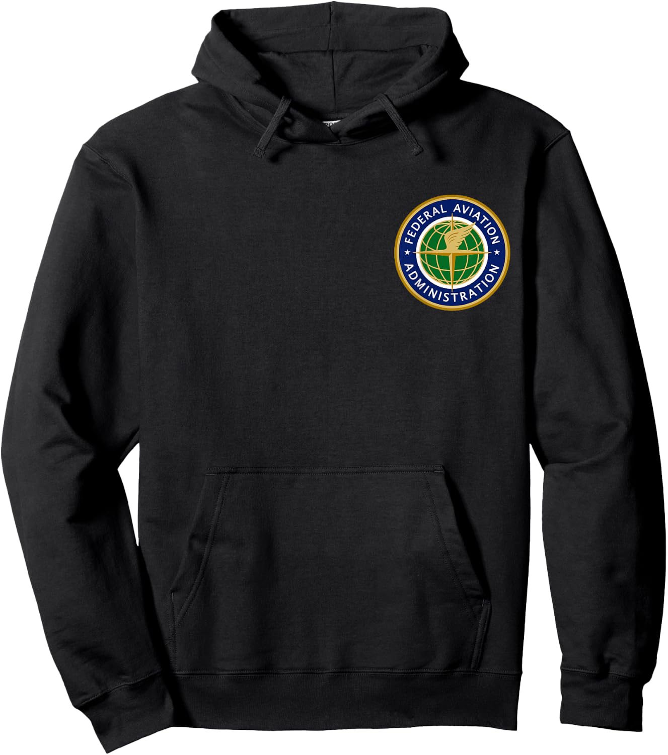 FAA Clothing & Apparel FAA Logo -Adults Black Small Hoodie - Hoodie | Black