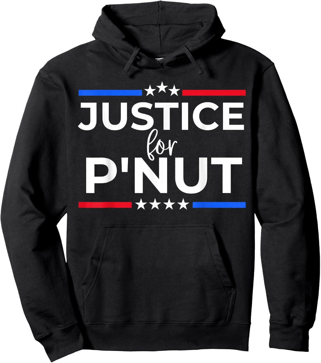 Justice For P'nut Peanut Squirrel Lovers Women and Men Hoodie - Hoodie | Black