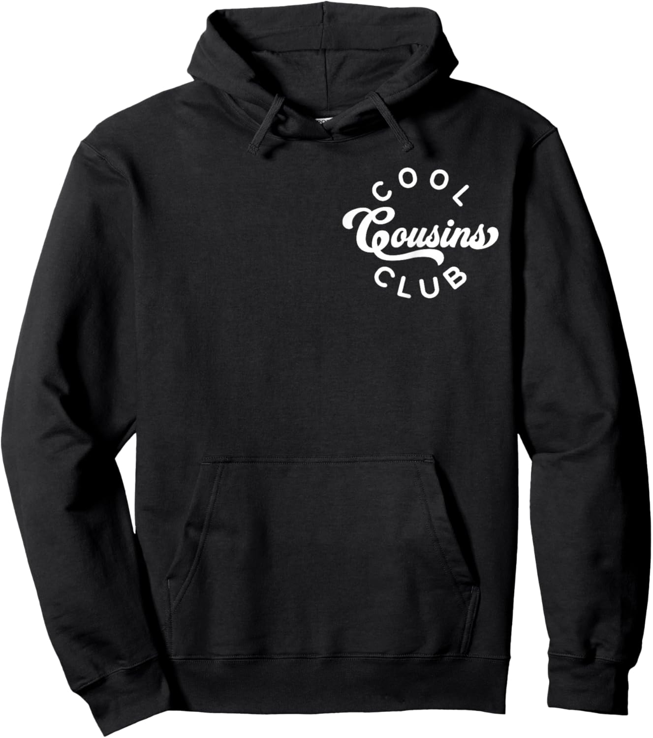 Cool Cousins Club Matching Family Cousin Hoodie - Hoodie | Black