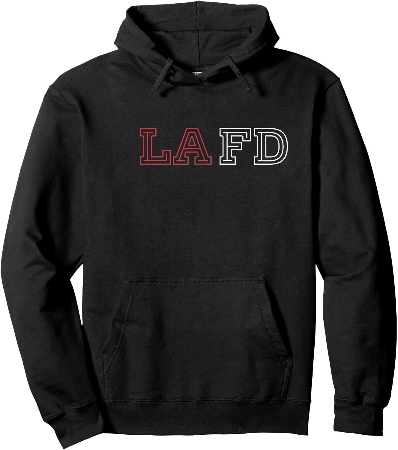 Official LAFD Los Angeles Fire Department Hoodie - Hoodie | Black