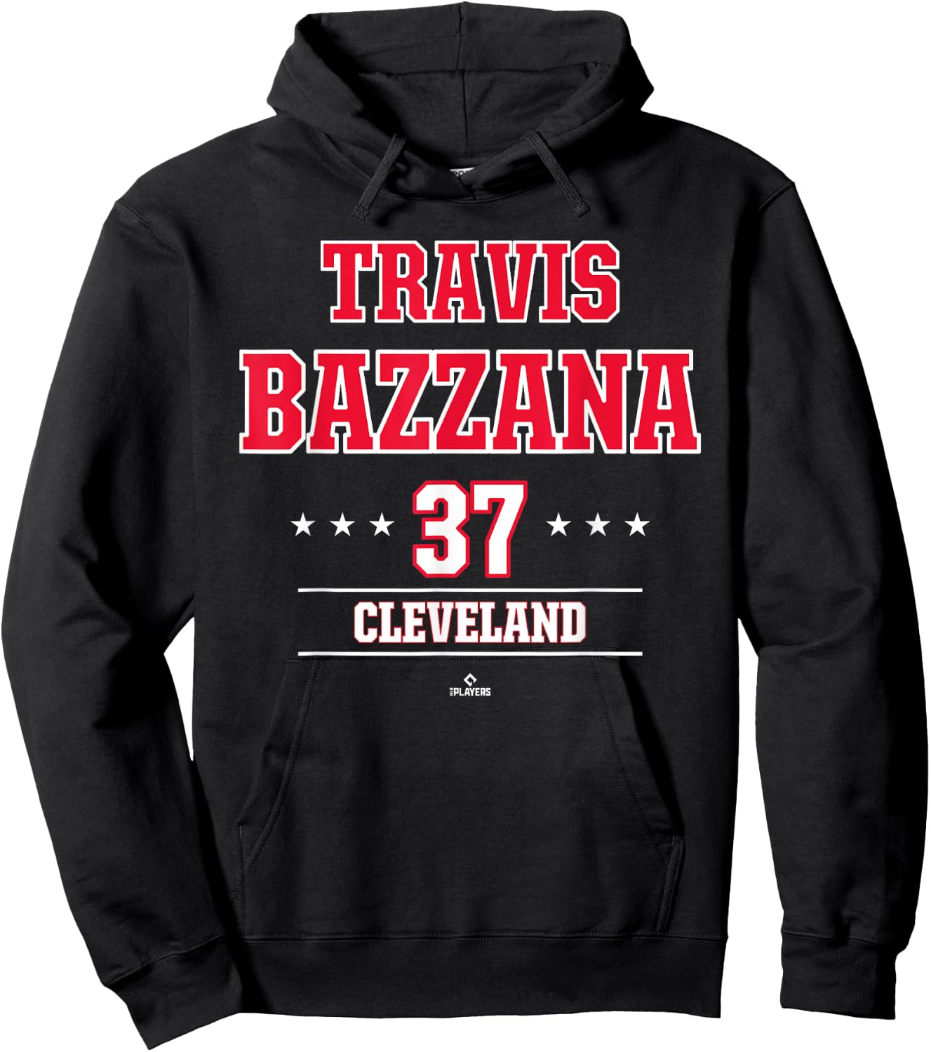 Baseball Star Travis Bazzana Cleveland MLBPA Hoodie - Hoodie | Black