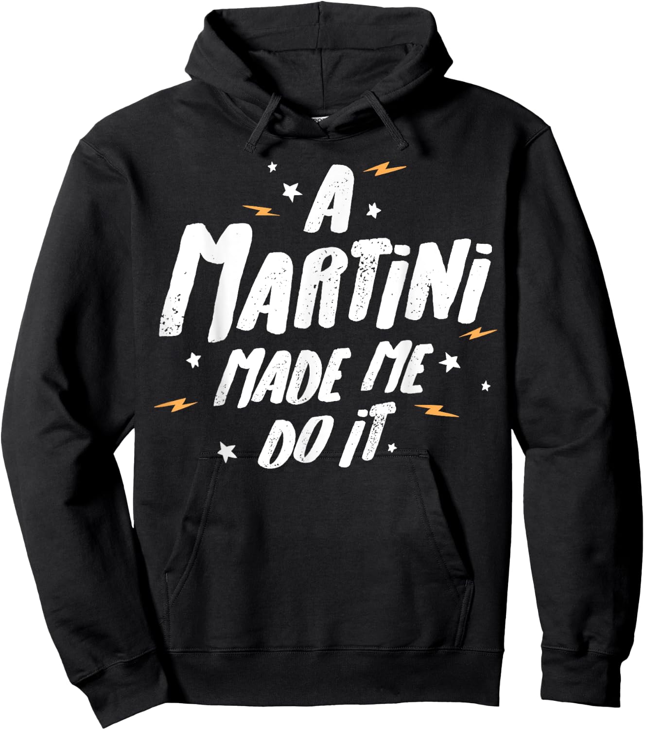 Martini-Geschenk – A Martini Made Me Do It! Hoodie - Hoodie | Black