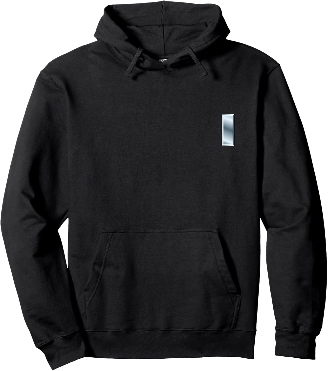 O-2 1LT First Lieutenant Officer Rank Insignia Army Division Hoodie - Hoodie | Black