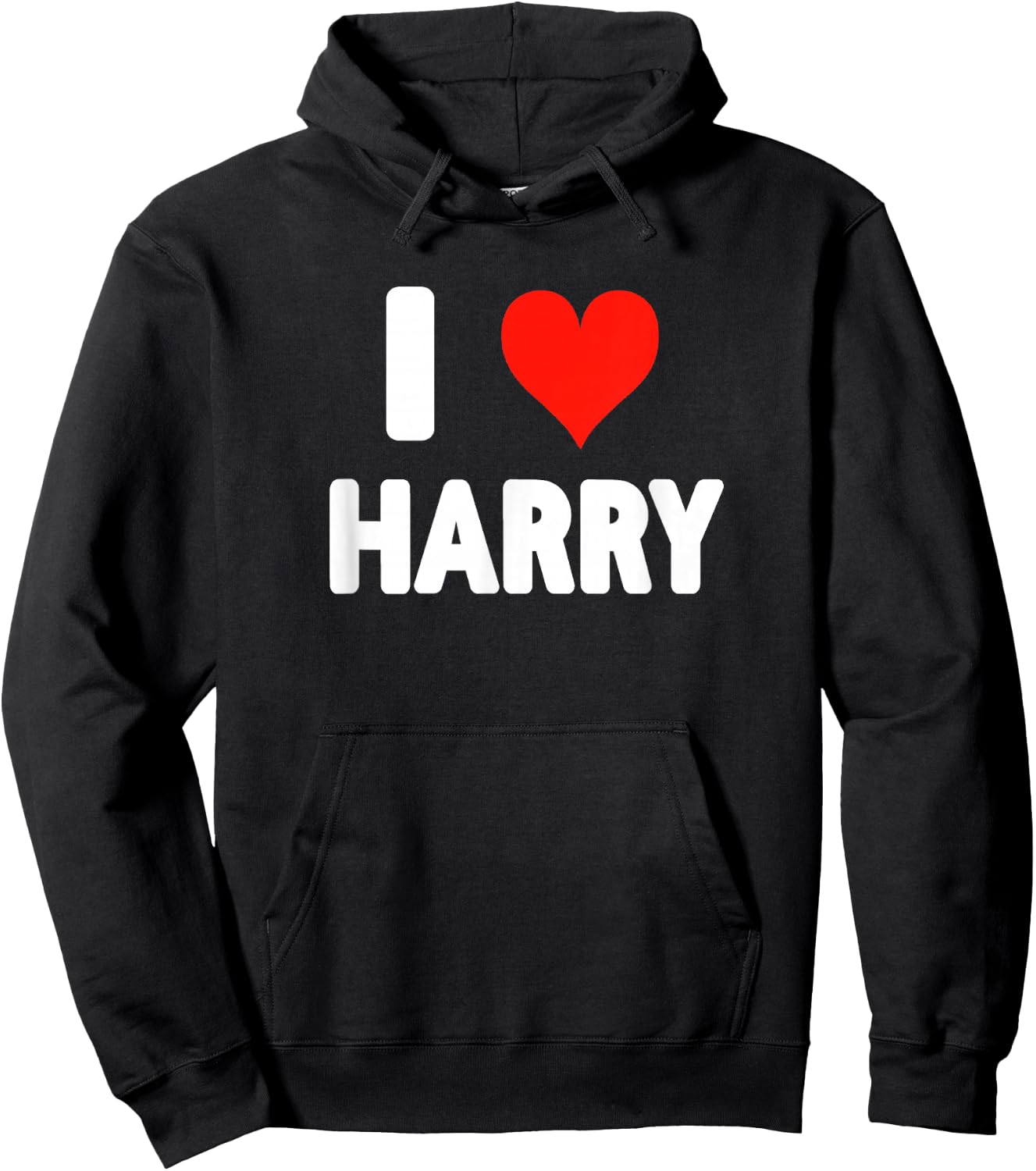 I Love Harry - Herz Hoodie - Hoodie | Black