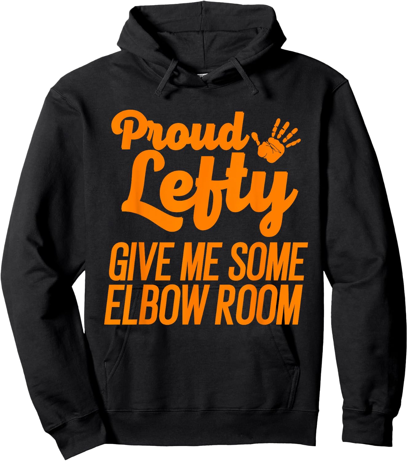 Funny Left Handed Gift Kids Men Women Cool Proud Lefty Hoodie - Hoodie | Black