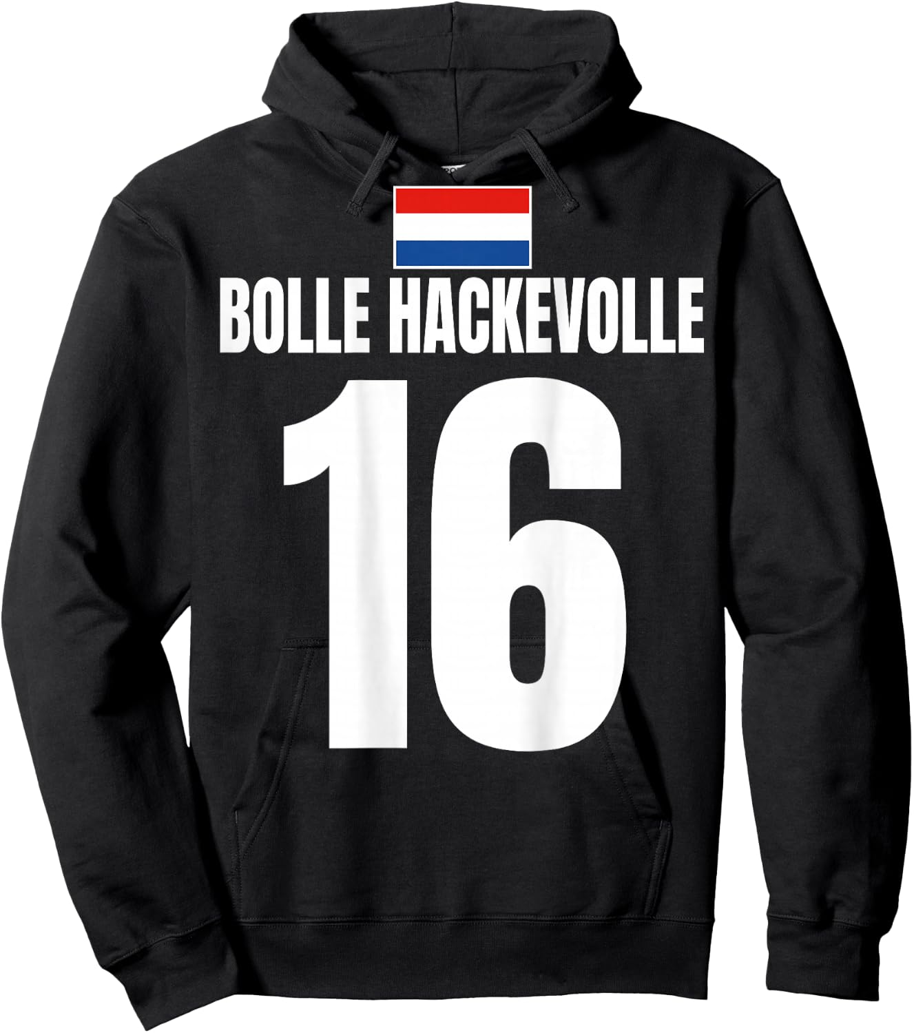 Gruppenoutfit Holland Sauf Trikot Festival Partygruppe Malle Hoodie - Hoodie | Black