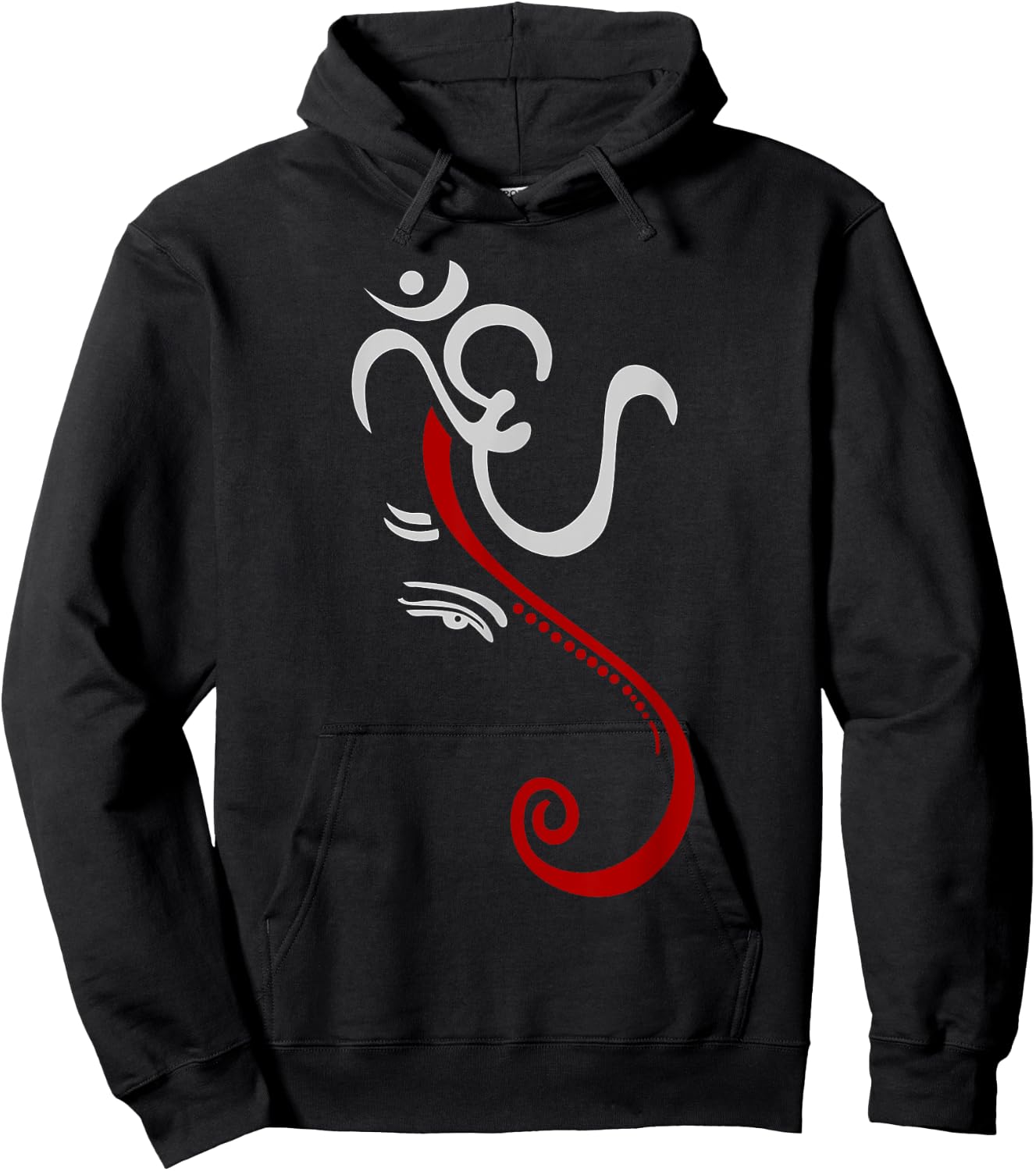 Ganesha Buddha Hoodie - Hoodie | Black