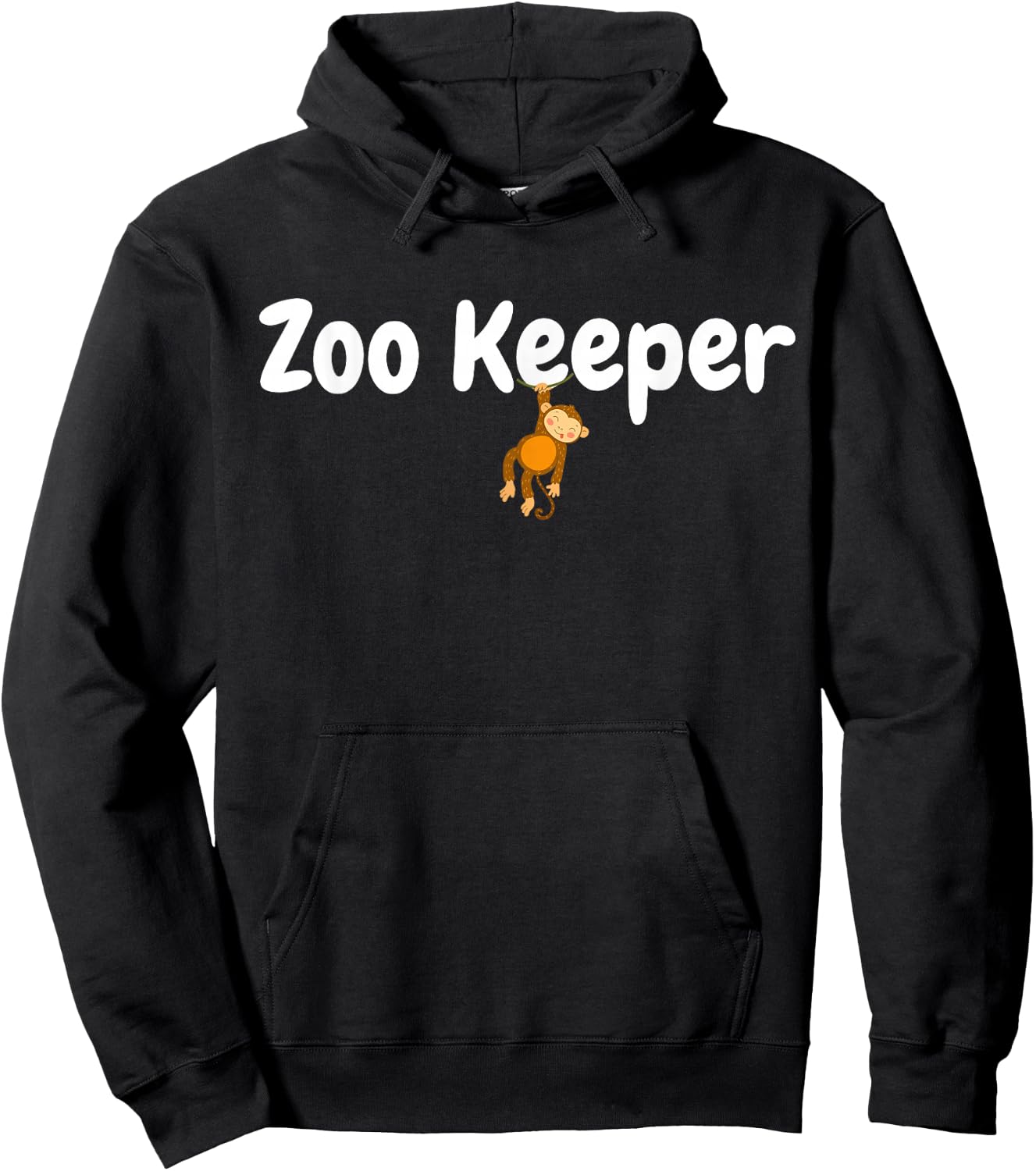 Zoo Keeper Wildlife Animal Lover Funny Gift Hoodie - Hoodie | Black