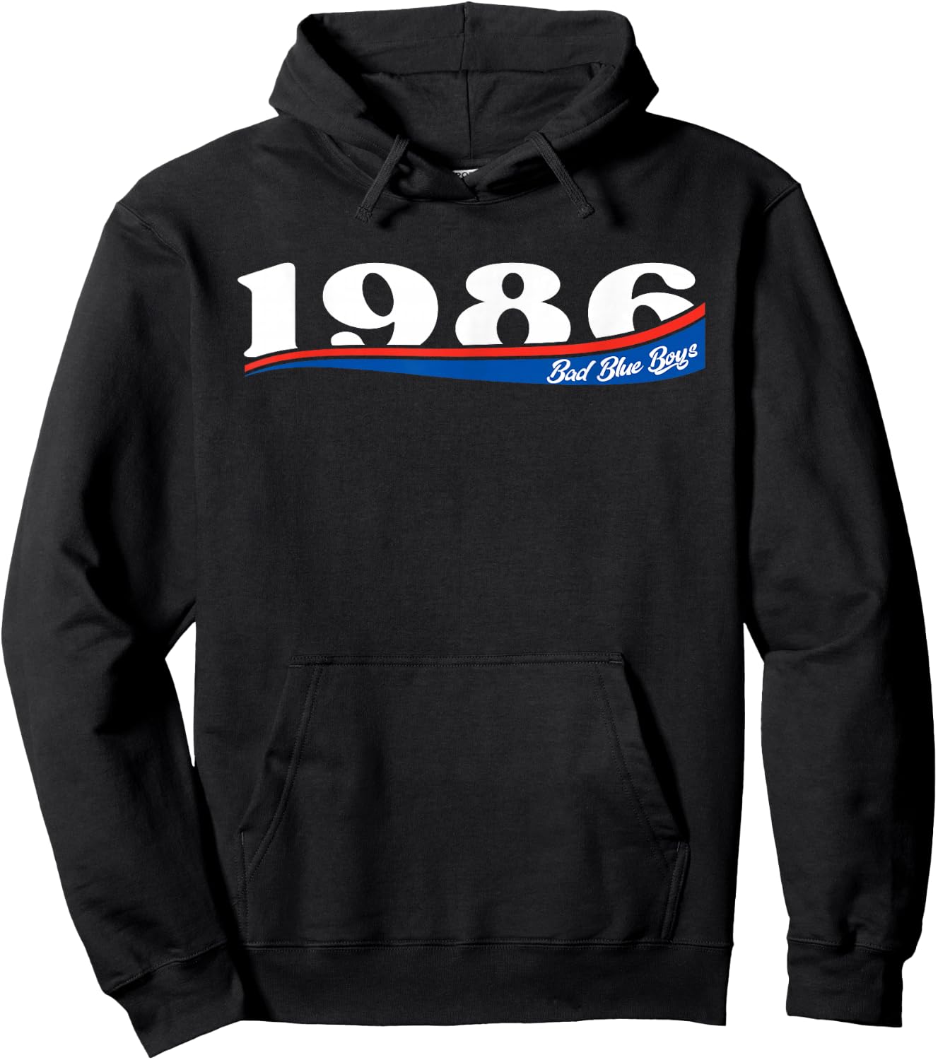 Bad Blue Boys 1986 Zagreb Ultra Kroatien Hrvatska Flagge Hoodie - Hoodie | Black