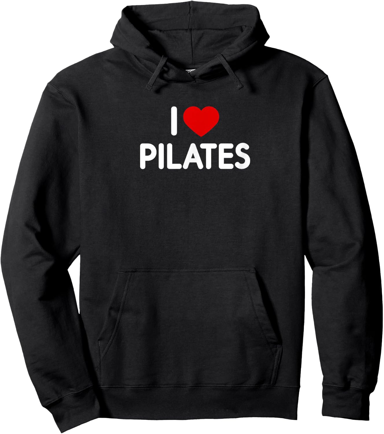 I Love Pilates Hoodie - Hoodie | Black