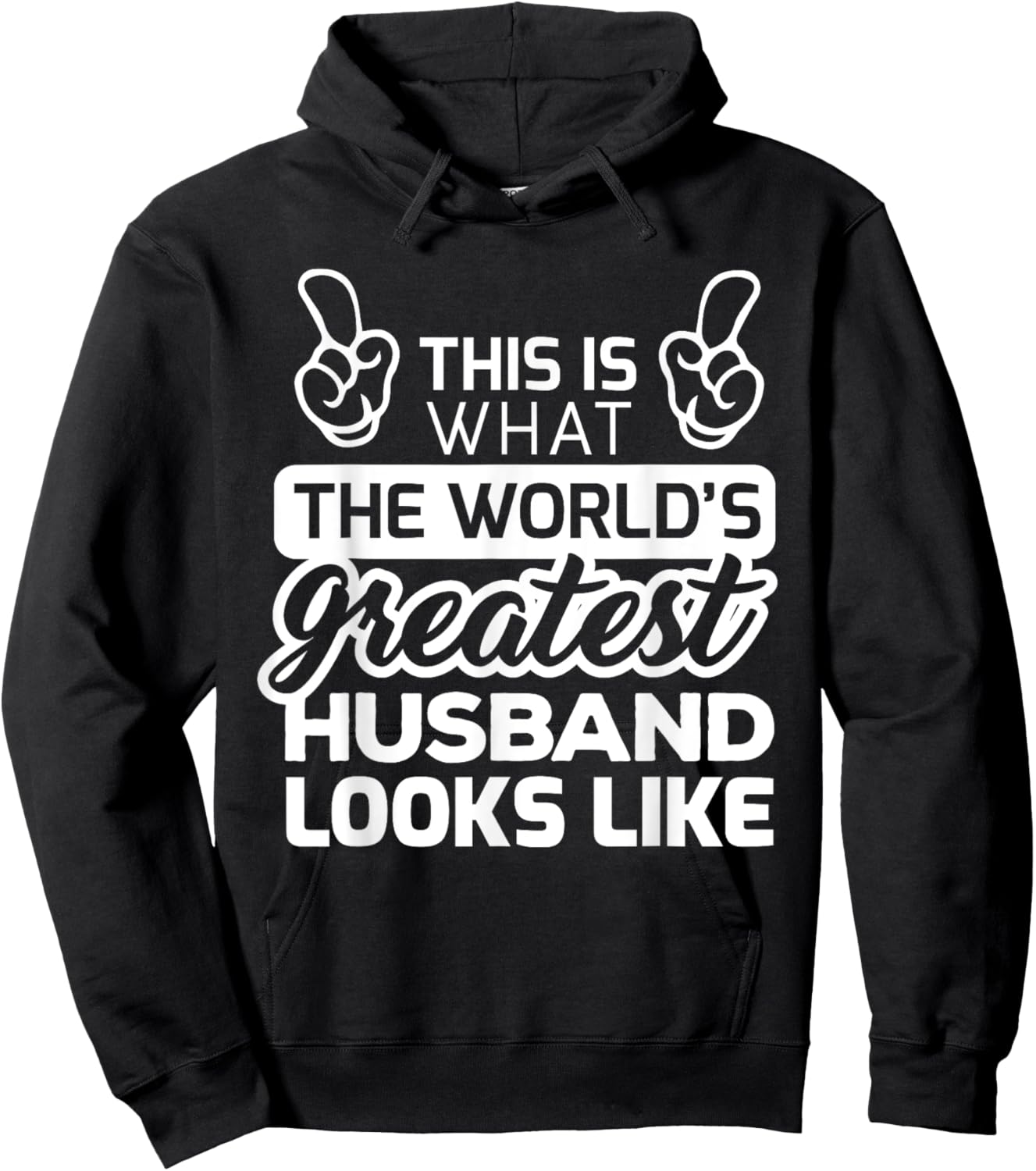 World's Greatest Husband Best Husband Ever Hoodie - Hoodie | Black