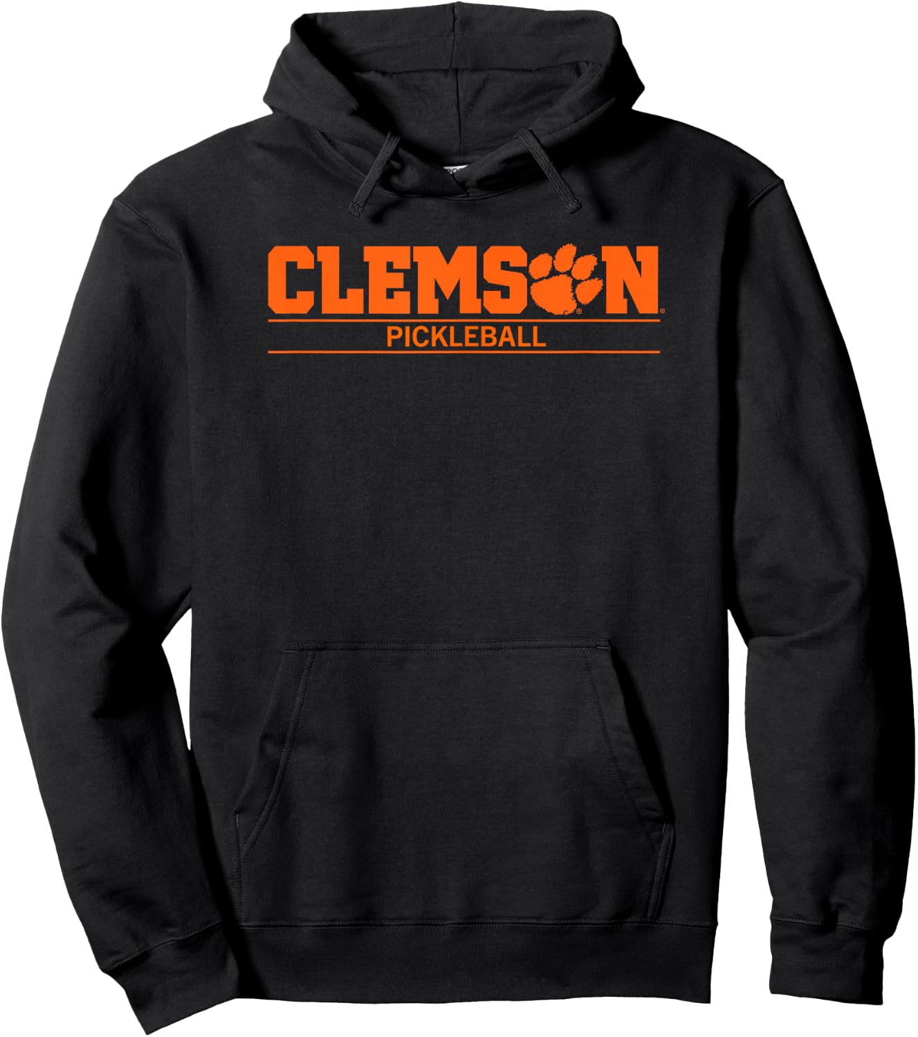 Clemson University Tigers Pickleball Paw Hoodie - Hoodie | Black