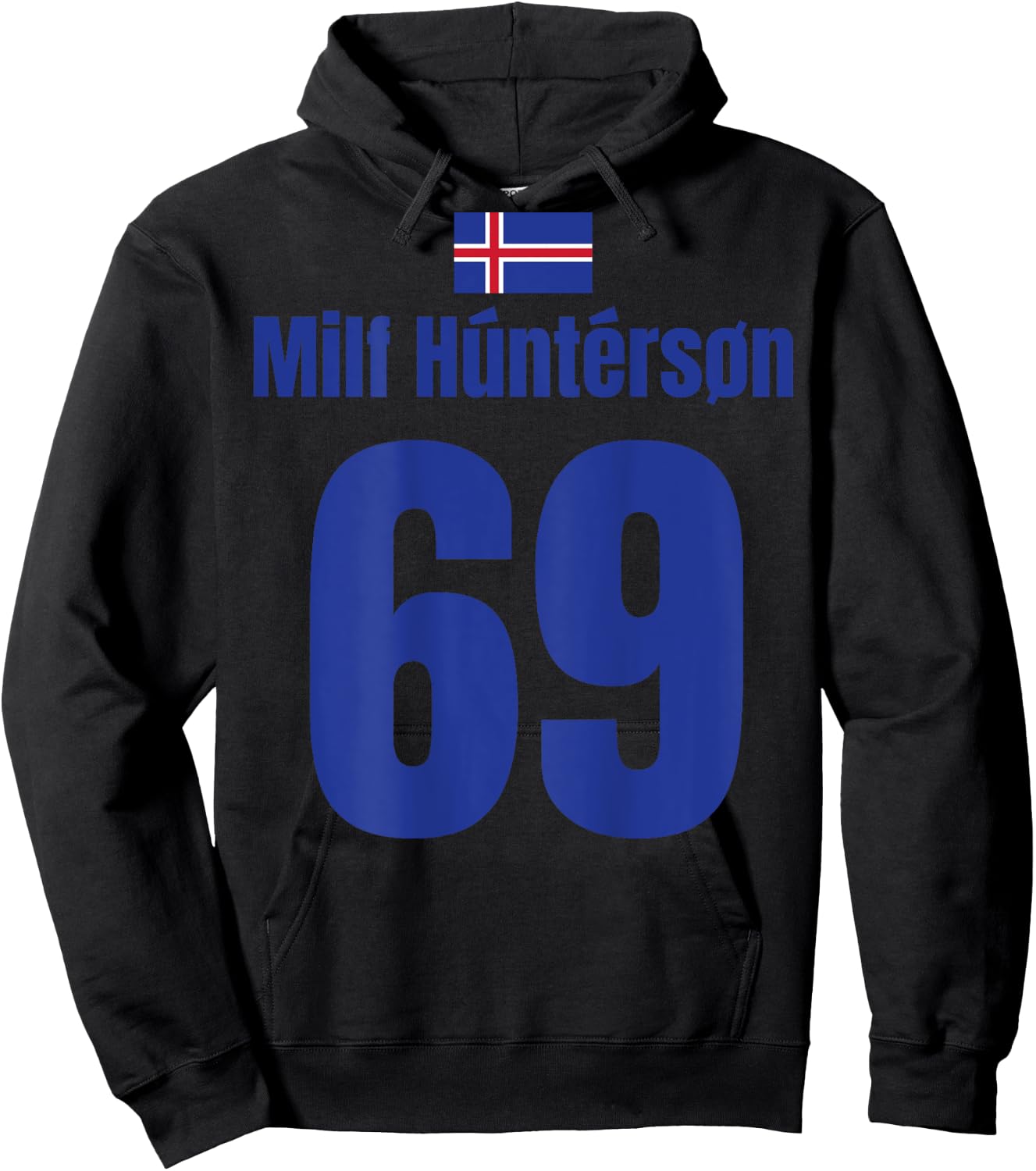 Island Sauf Trikot 69, Mallorca Sauf Trikot, Milf Hunterson Hoodie - Hoodie | Black