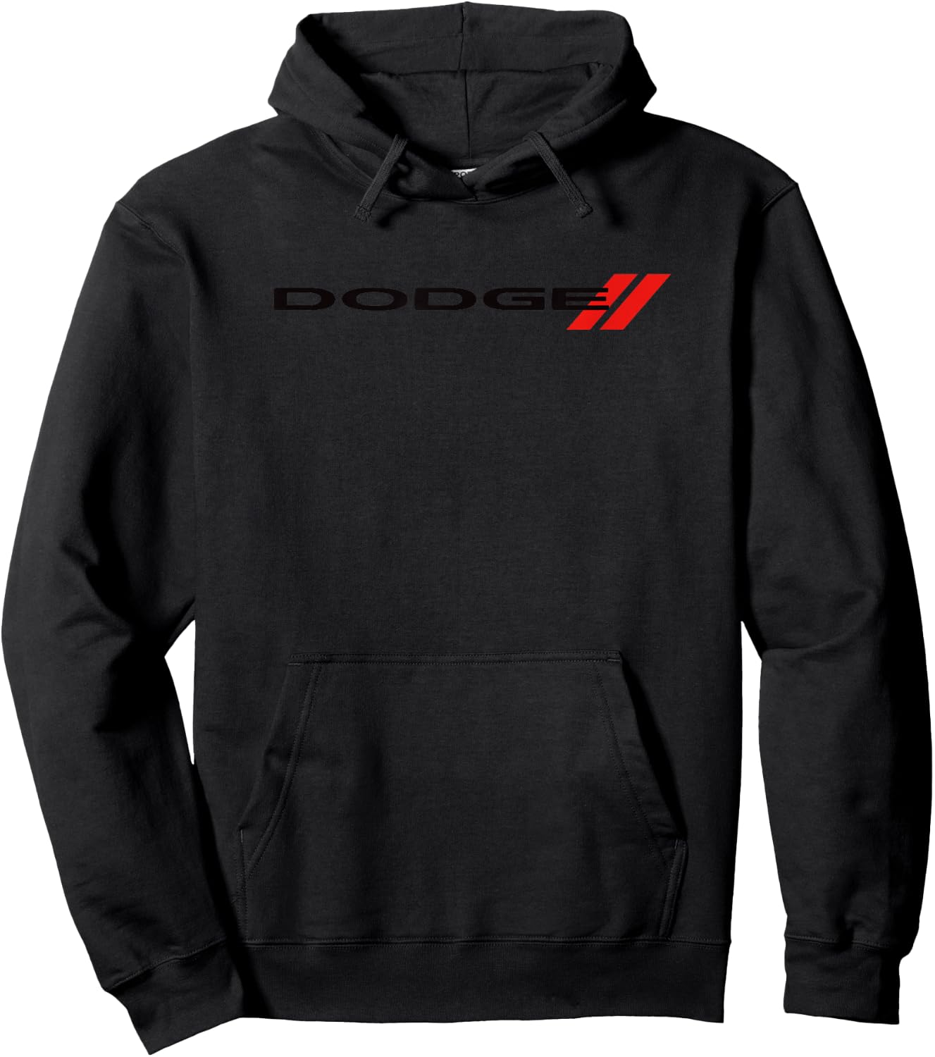 Dodge Wordmark Logo , grey, S Hoodie - Hoodie | Black
