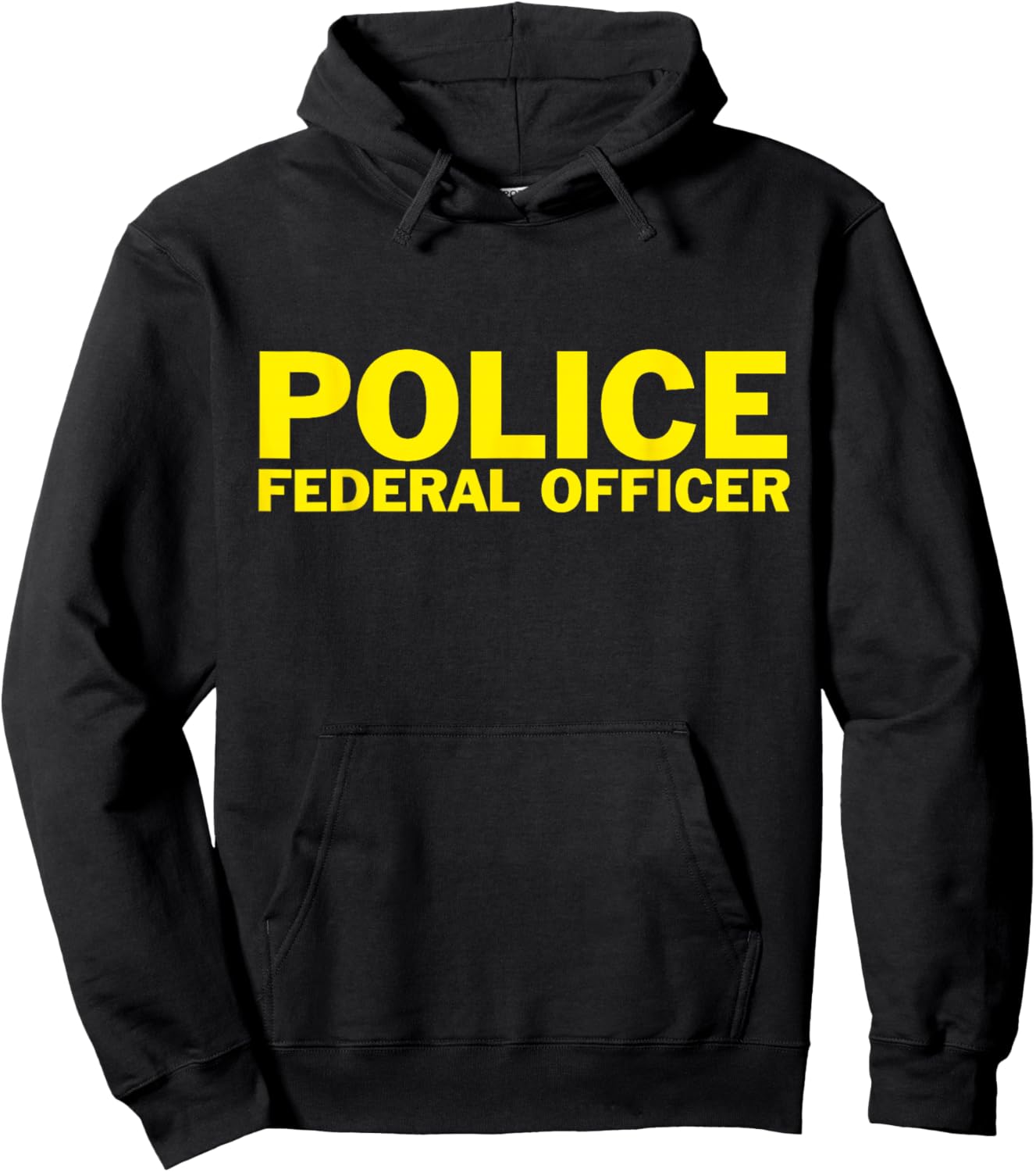 Federal Officer Police Hoodie - Hoodie | Black