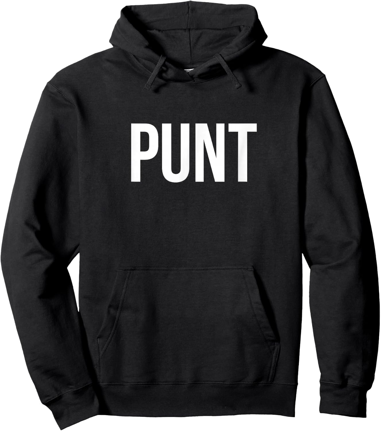 Punt Hoodie - Hoodie | Black