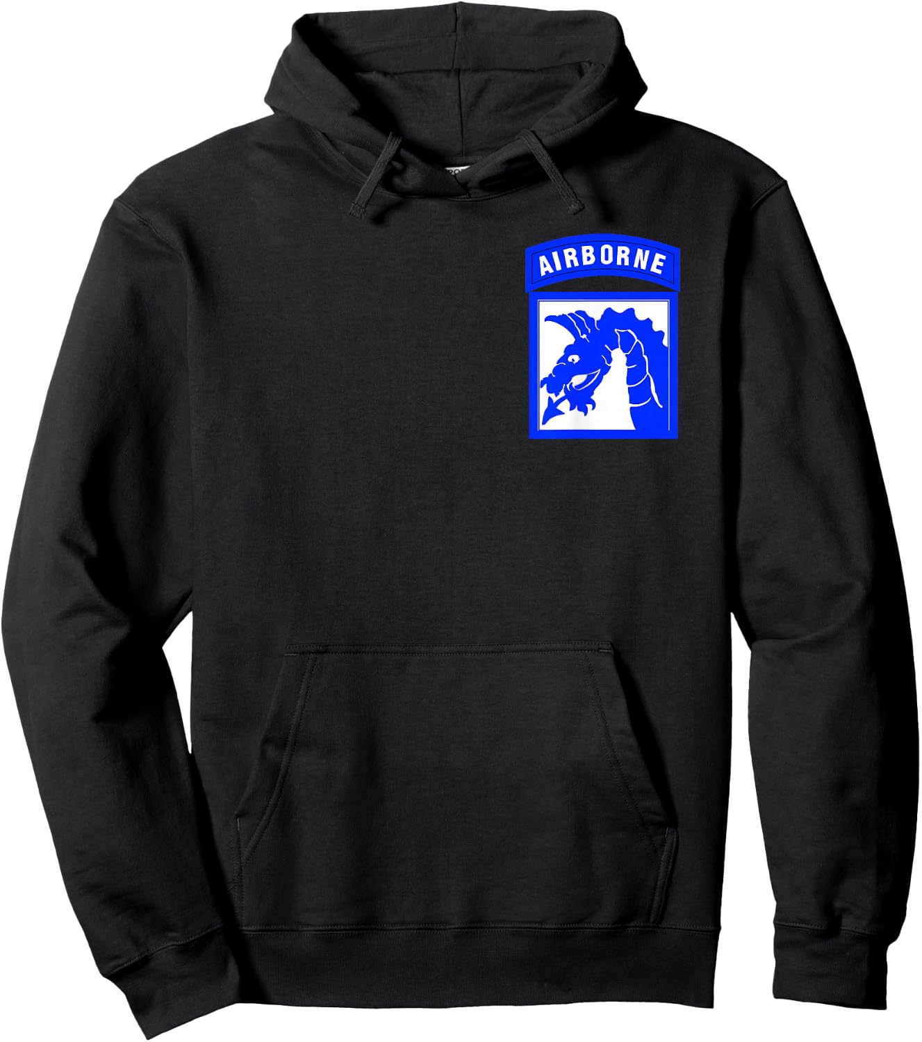 18th Airborne Corps Patch - XVIII ABN Corps Hoodie - Hoodie | Black