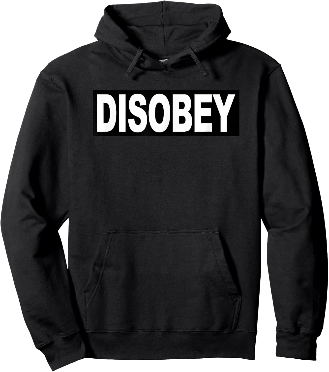 Disobey Hoodie - Hoodie | Black